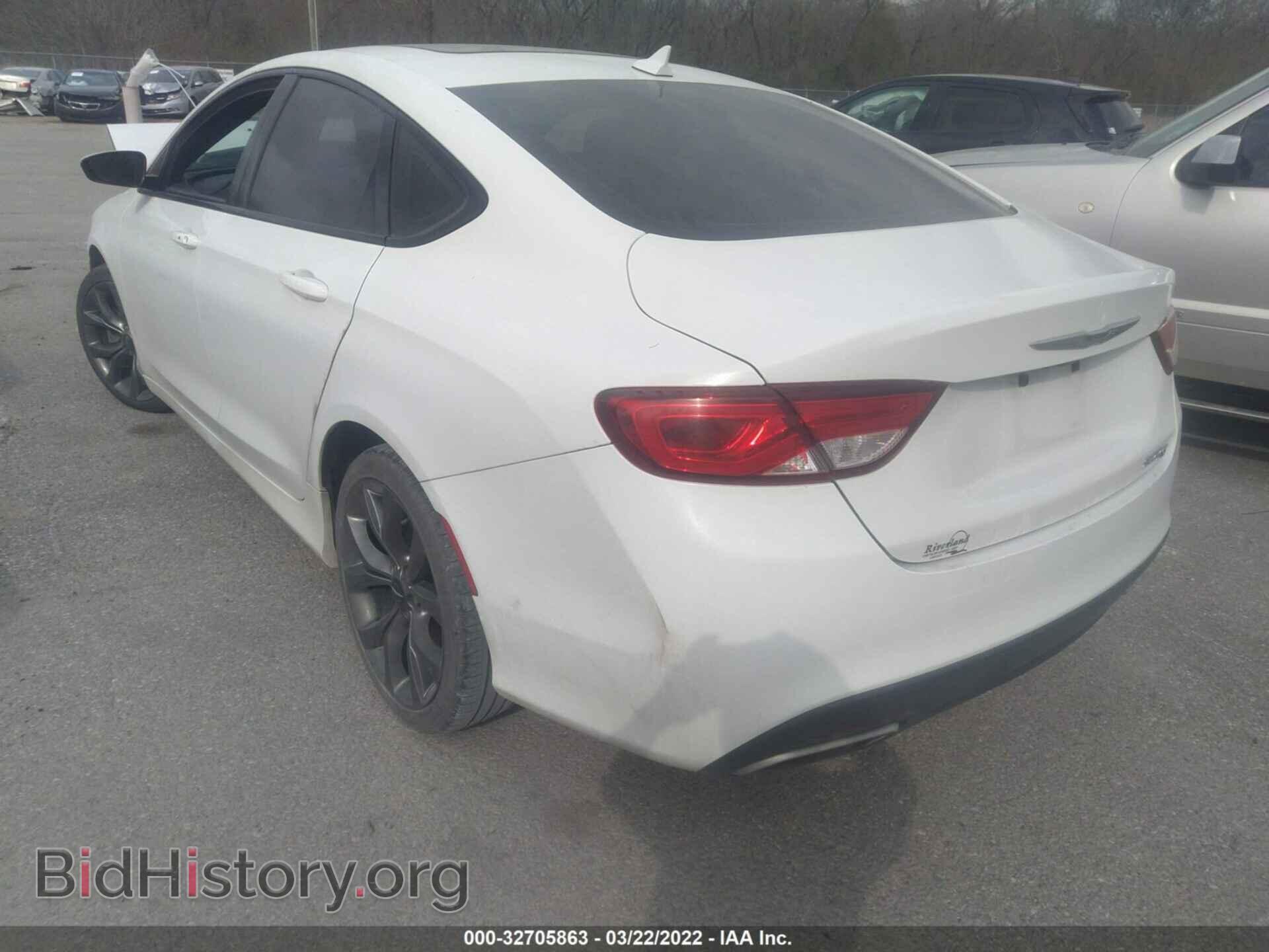 2015 CHRYSLER 200 - VIN: 1C3CCCBGXFN551598 - Фото 3