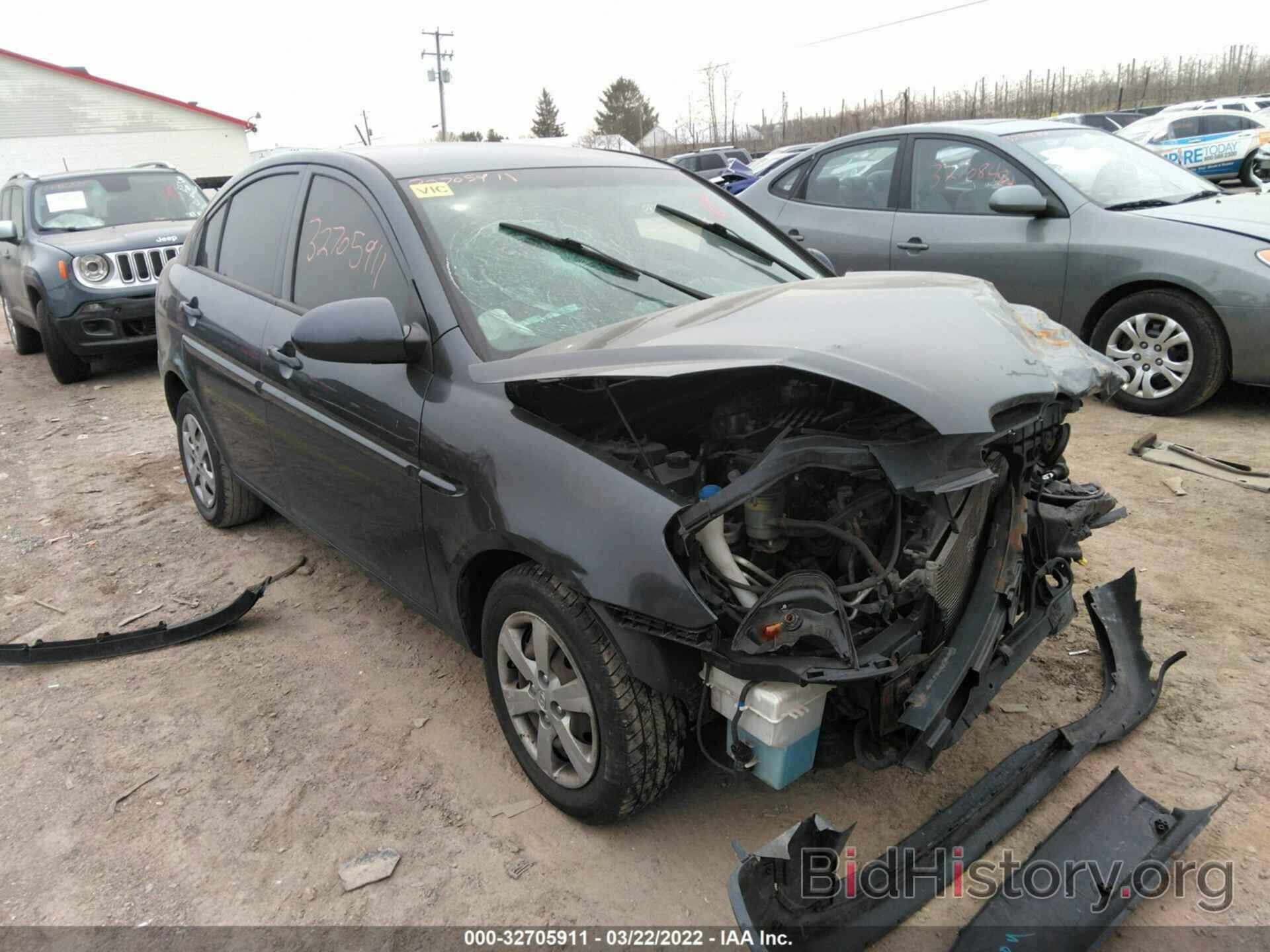 Photo KMHCN46C18U187210 - HYUNDAI ACCENT 2008