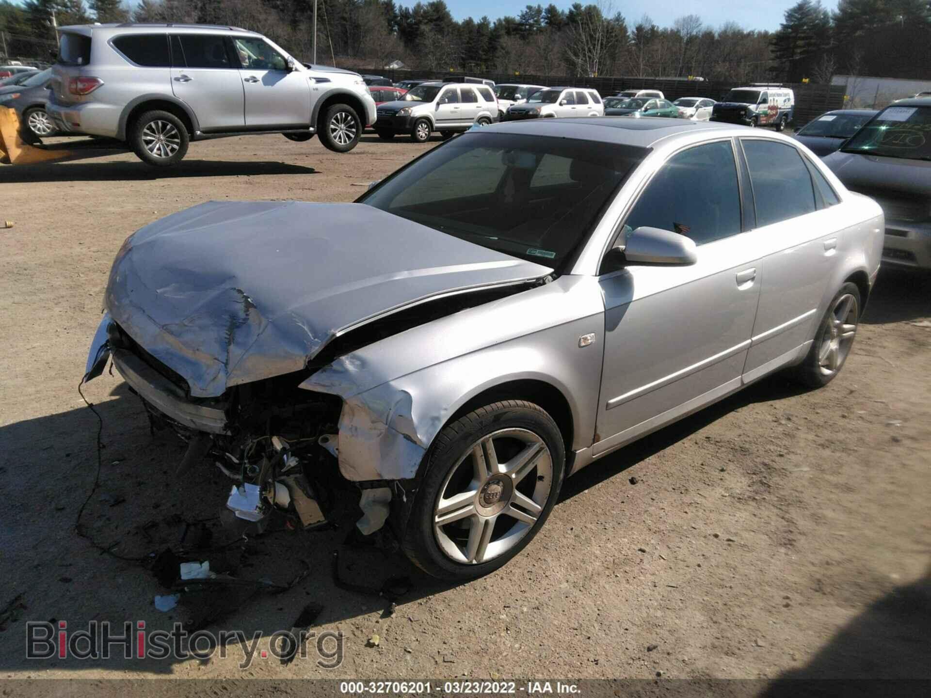 2007 AUDI A4 - VIN: WAUDF78E77A051831 - Фото 2