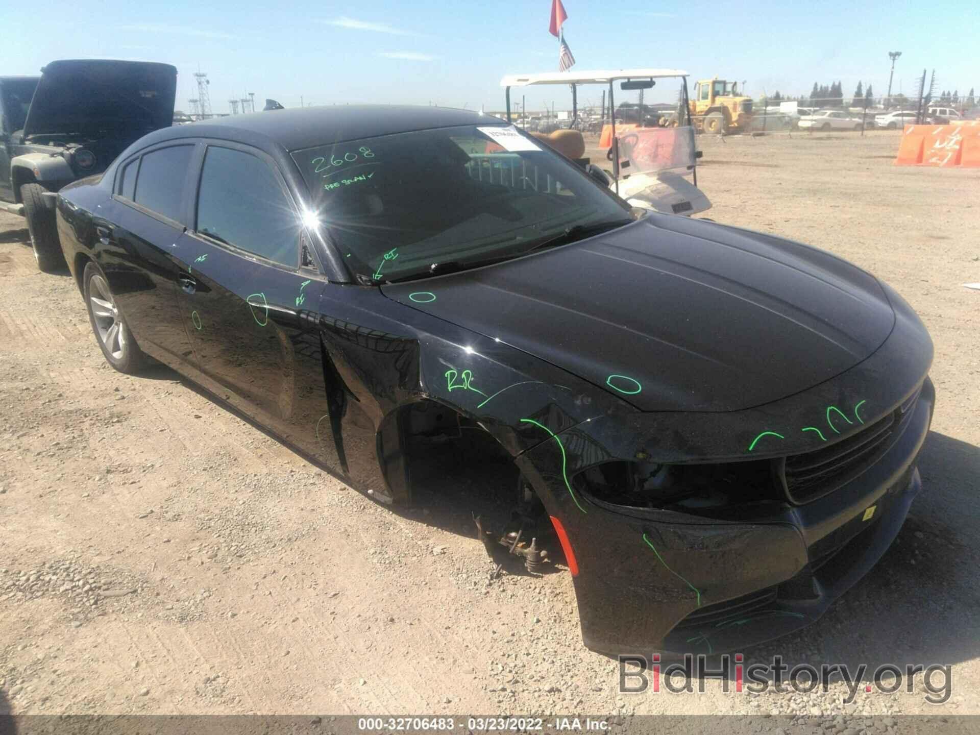 Photo 2C3CDXHG3FH791323 - DODGE CHARGER 2015
