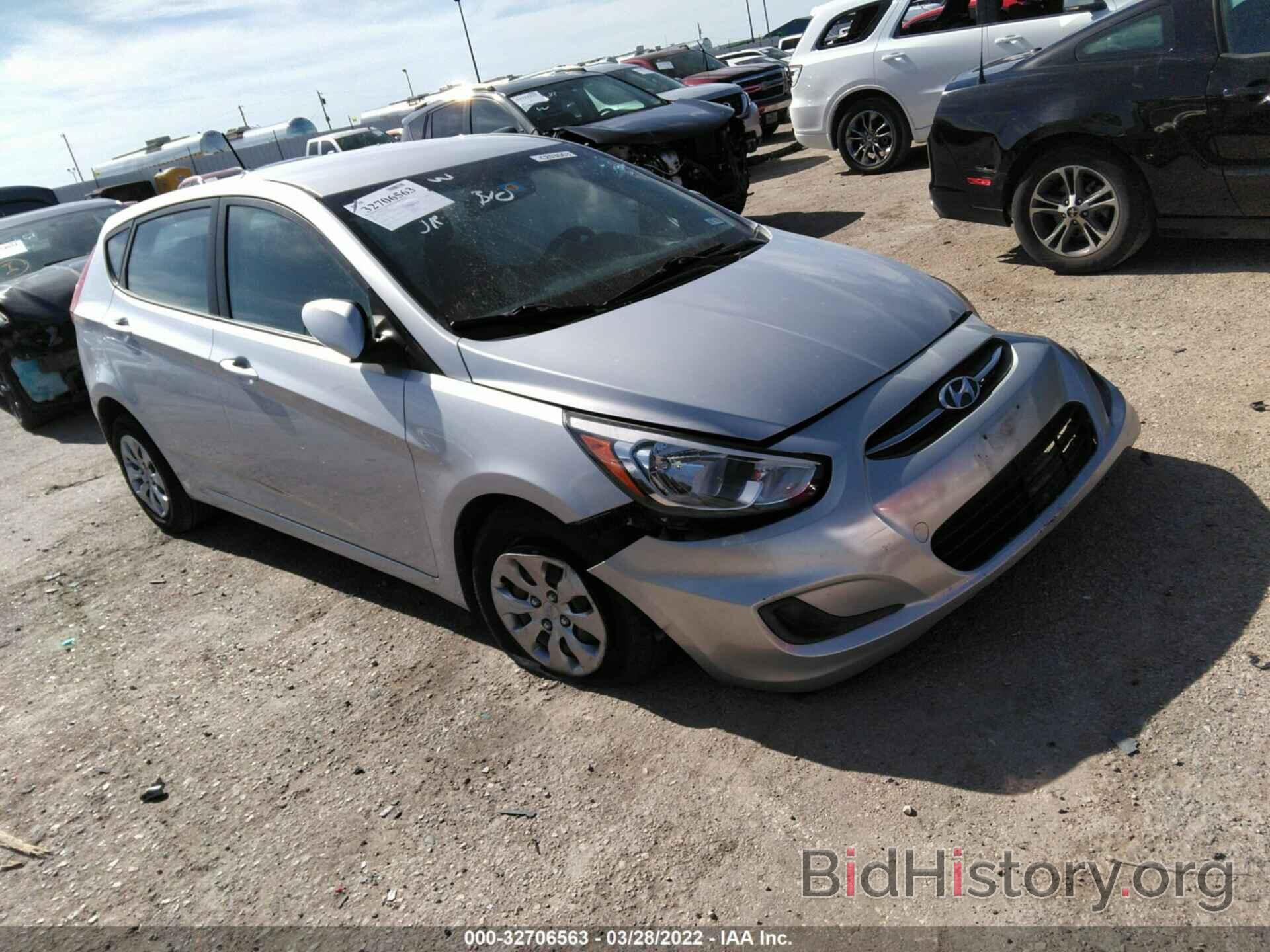 Photo KMHCT5AEXHU305985 - HYUNDAI ACCENT 2017