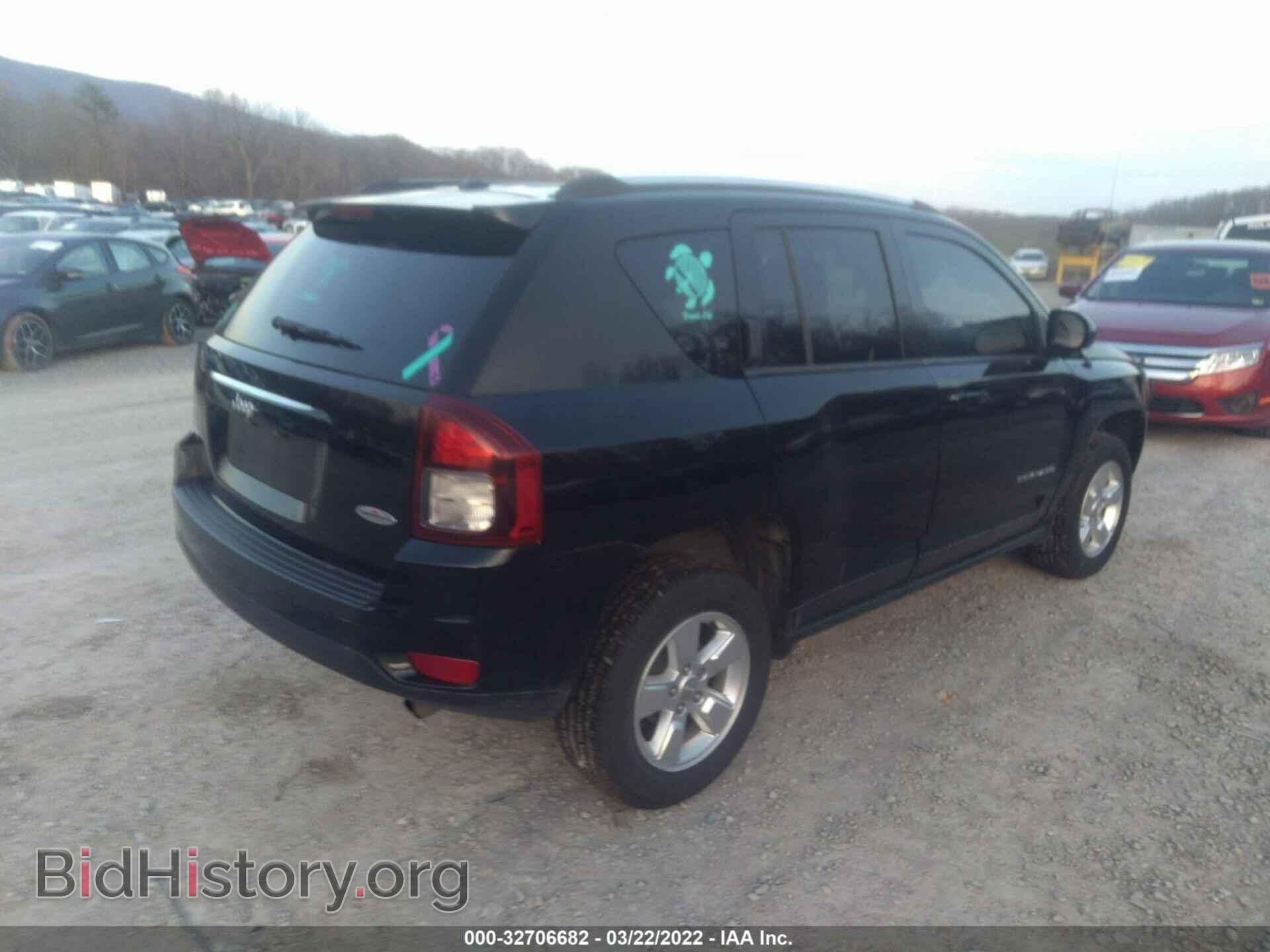 2014 JEEP COMPASS - VIN: 1C4NJCAAXED549782 - Фото 4