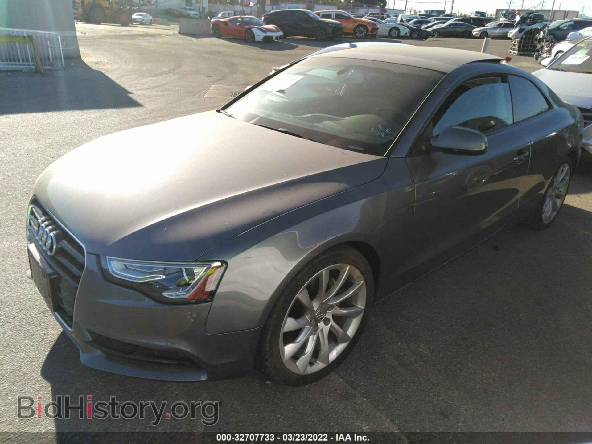 2014 AUDI A5 - VIN: WAULFAFR2EA015475 - Photo 2