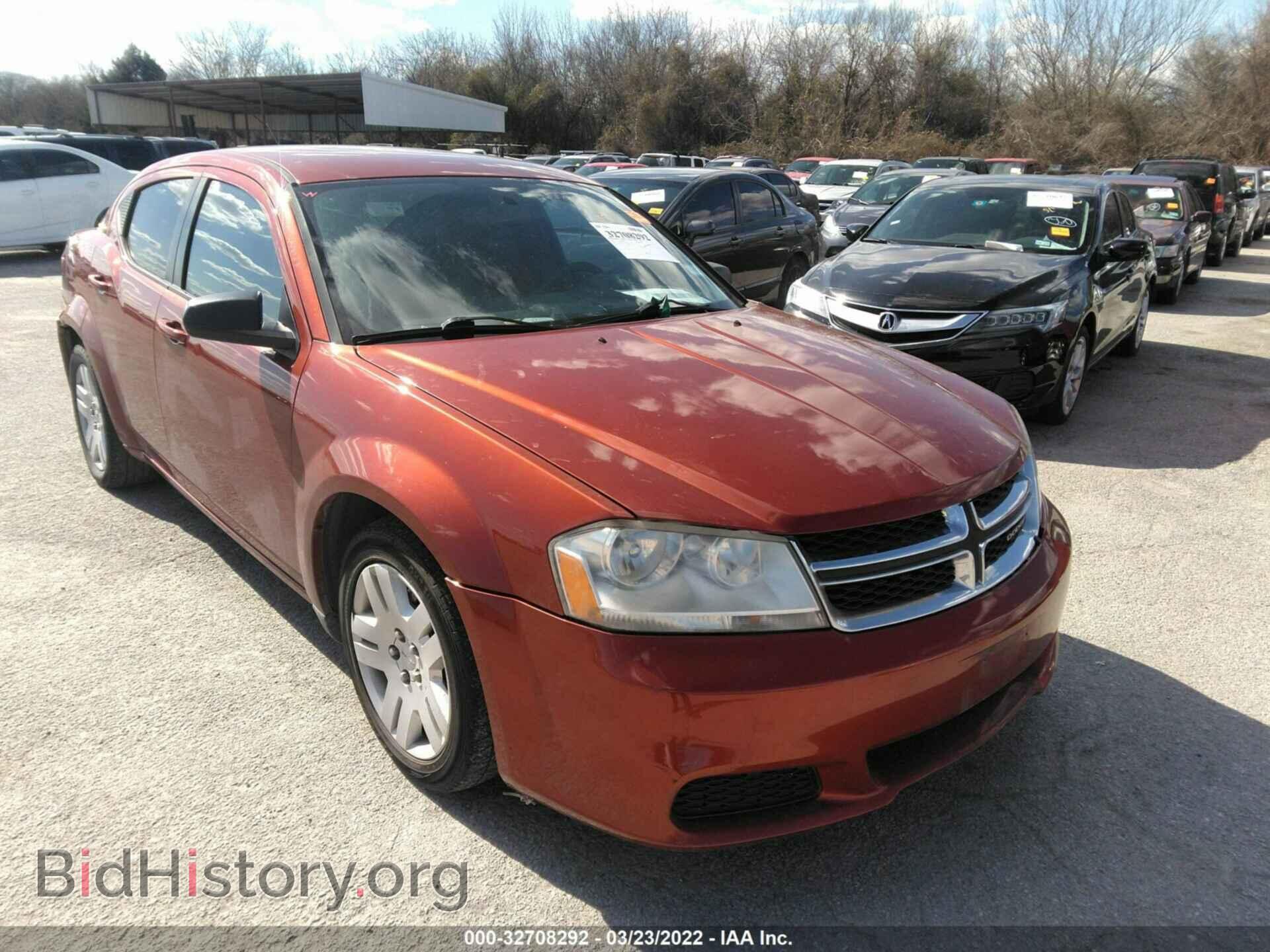 Photo 1C3CDZAB3CN243805 - DODGE AVENGER 2012