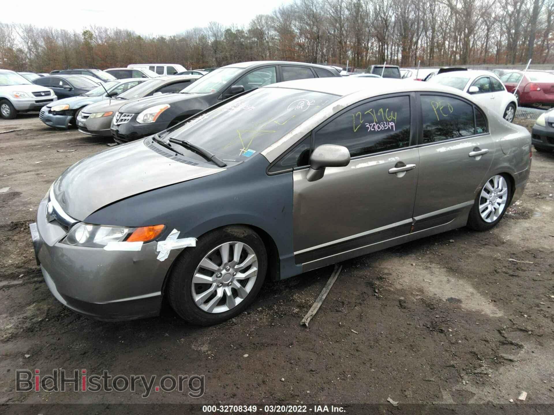 2007 HONDA CIVIC SDN - VIN: 2HGFA165X7H310552 - Фото 2