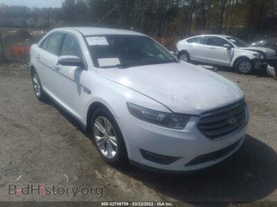 2013 Ford TAURUS SEL, белый — VIN 1FAHP2E86DG181827, IAAI