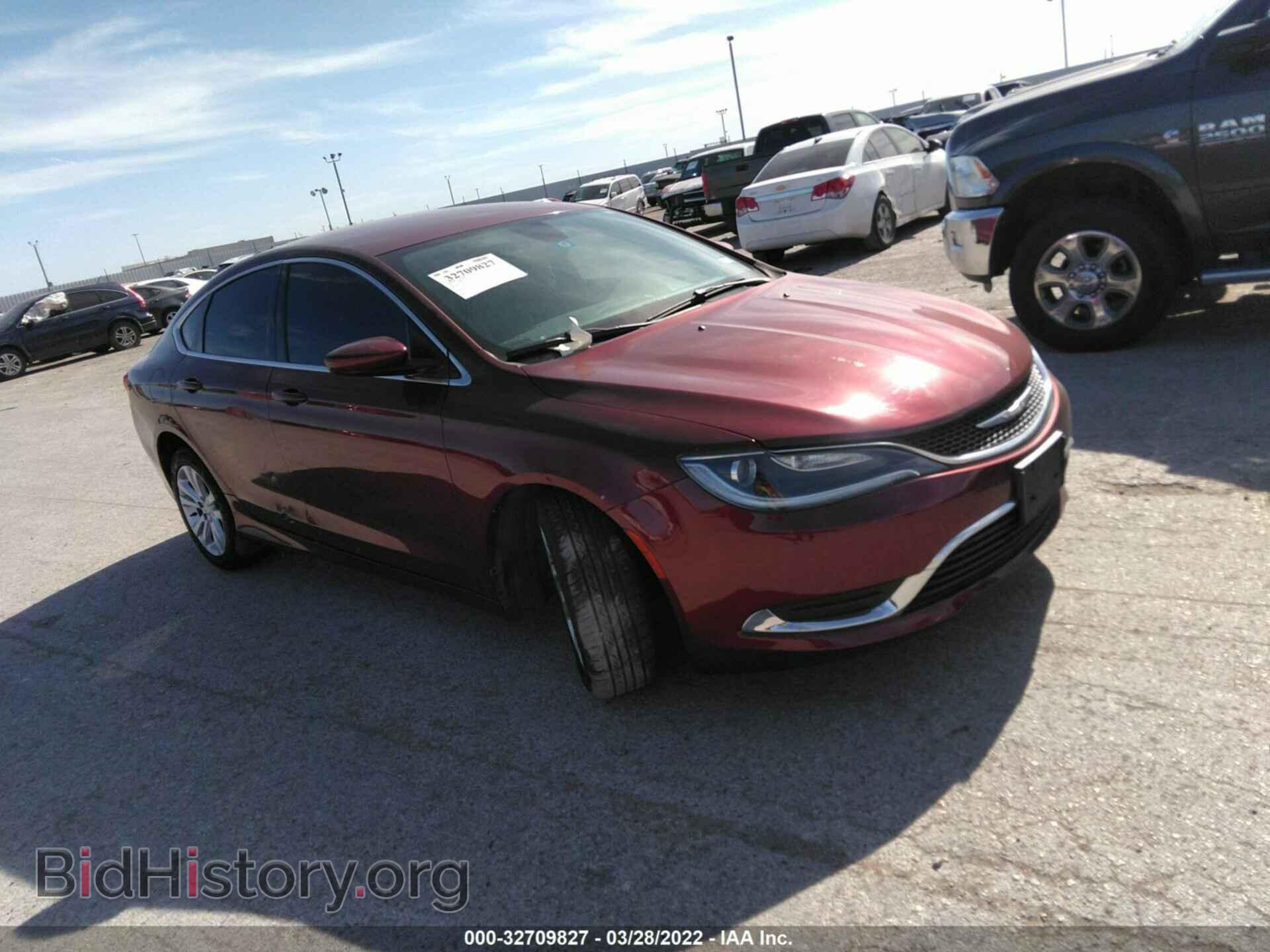 Фотография 1C3CCCAG7FN757852 - CHRYSLER 200 2015