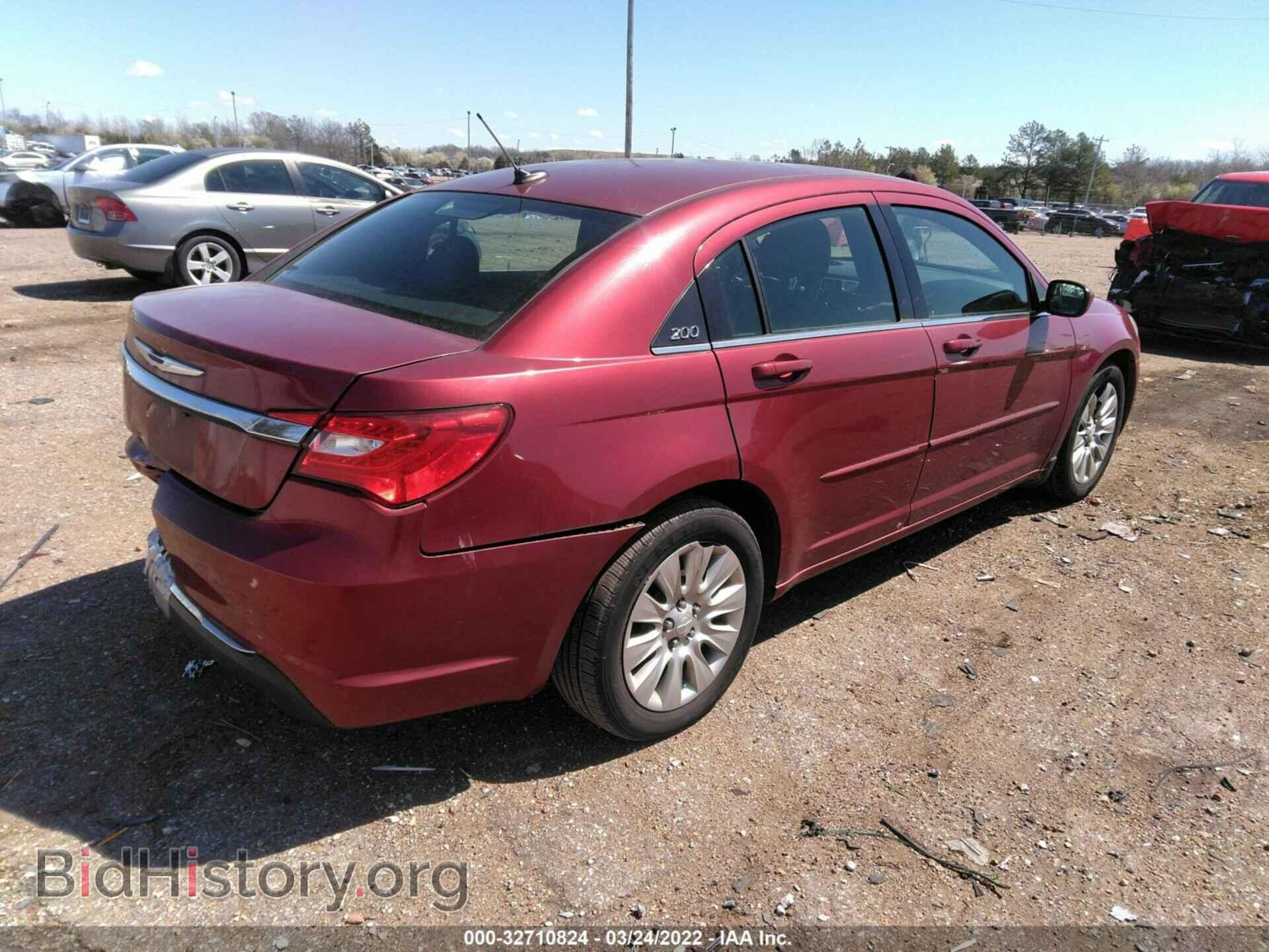2013 CHRYSLER 200 - VIN: 1C3CCBAB2DN635654 - Фото 4