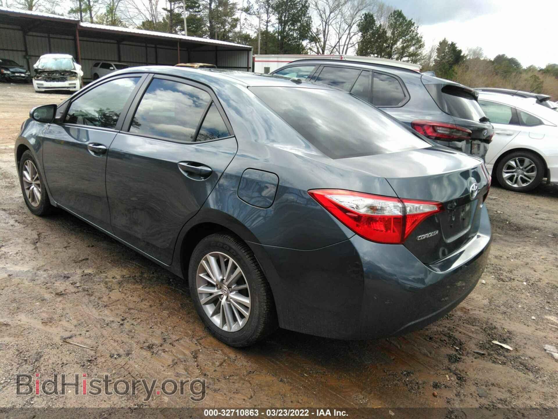 2015 TOYOTA COROLLA - VIN: 2T1BURHEXFC370680 - Фото 3