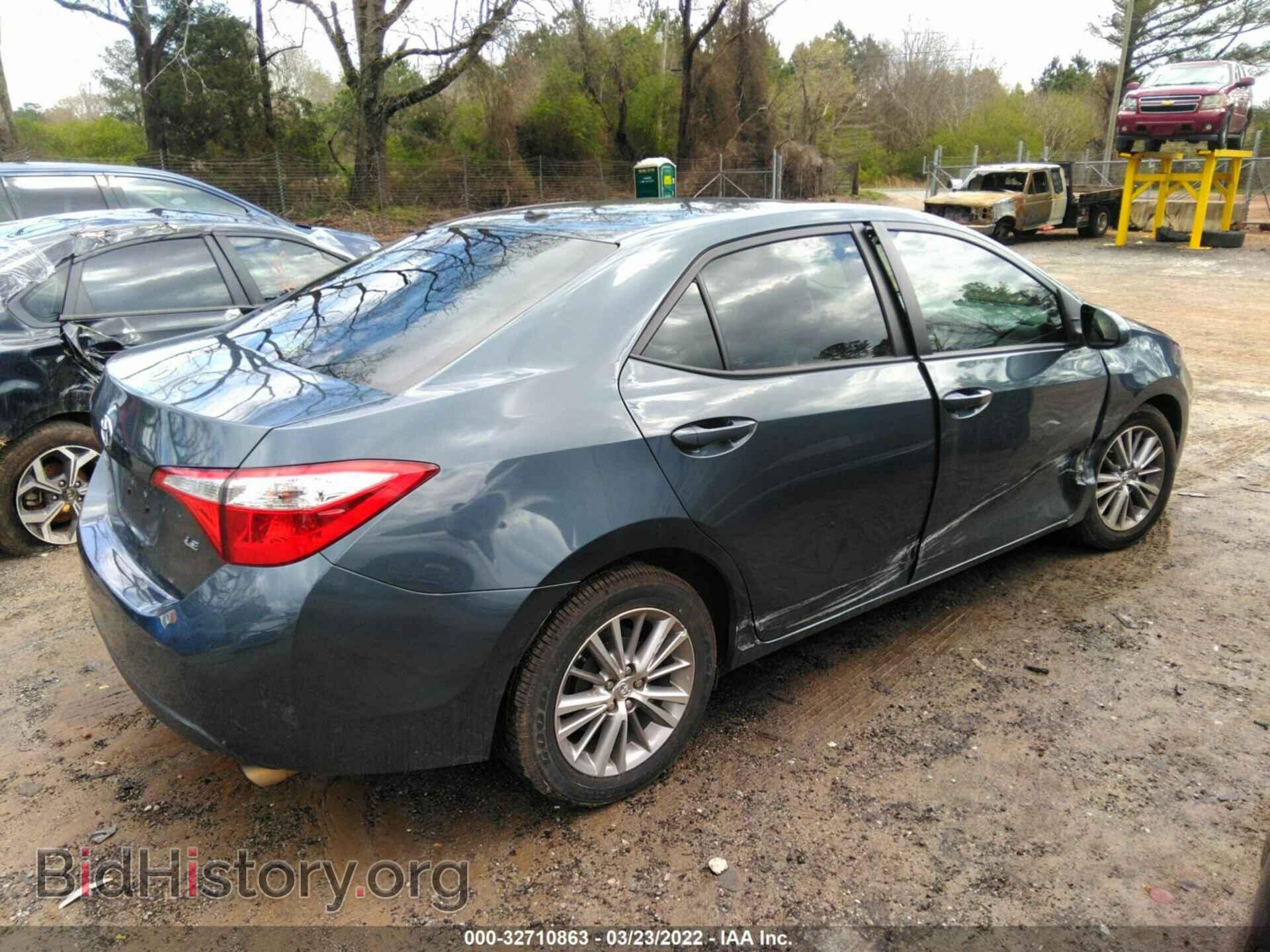 2015 TOYOTA COROLLA - VIN: 2T1BURHEXFC370680 - Фото 4