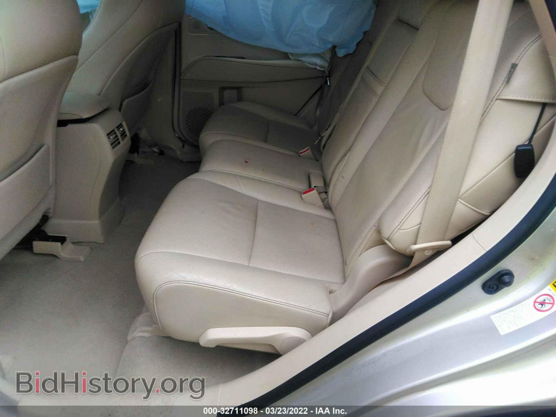 2013 LEXUS RX 350 - VIN: 2T2ZK1BA8DC111514 - Фото 8