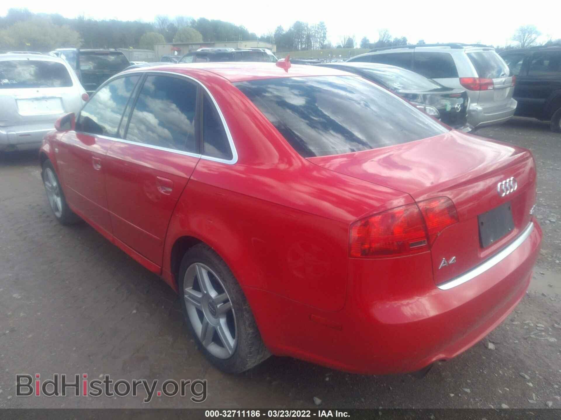 2008 AUDI A4 - VIN: WAUDF78E38A031299 - Фото 3