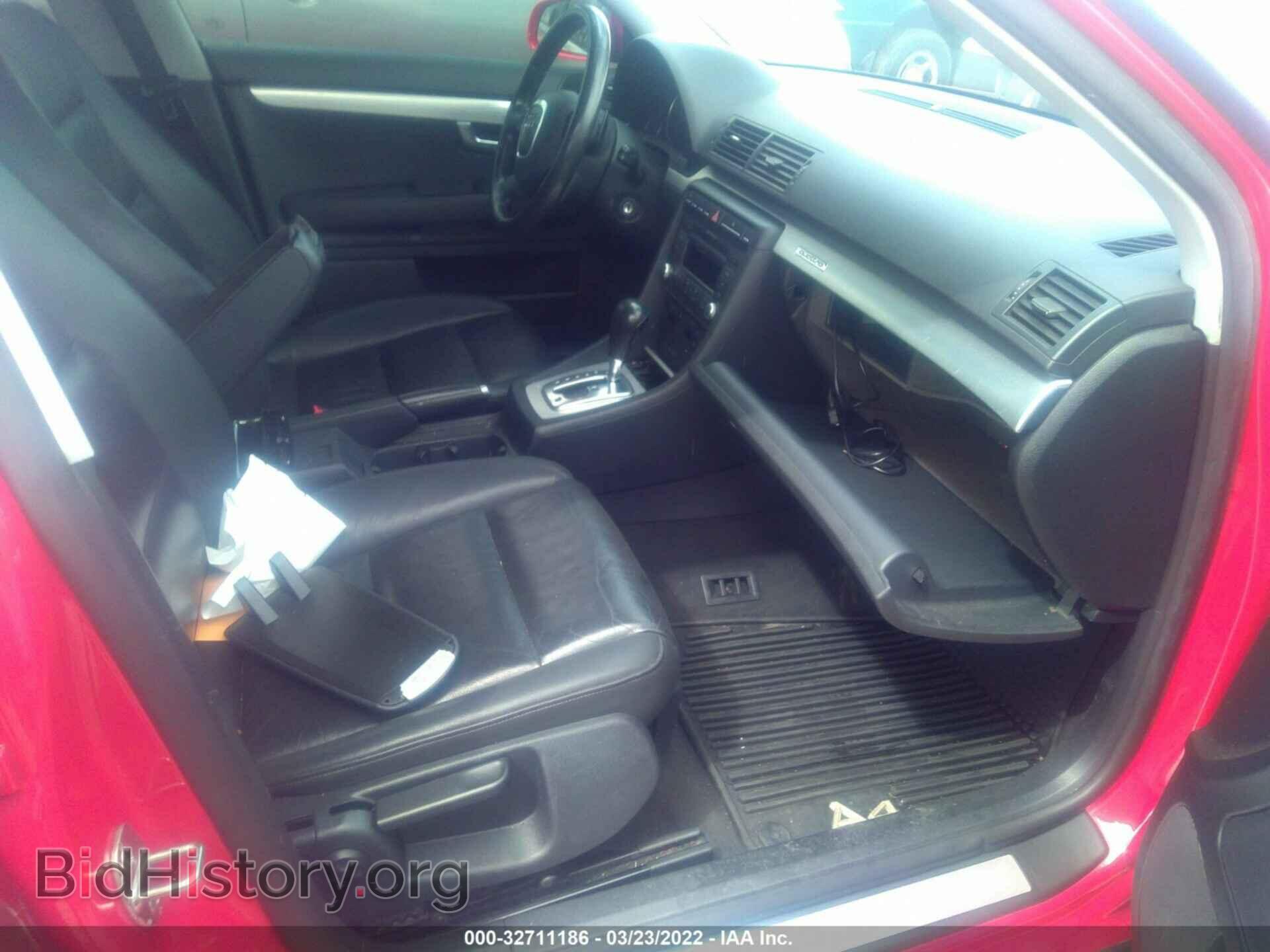 2008 AUDI A4 - VIN: WAUDF78E38A031299 - Фото 5