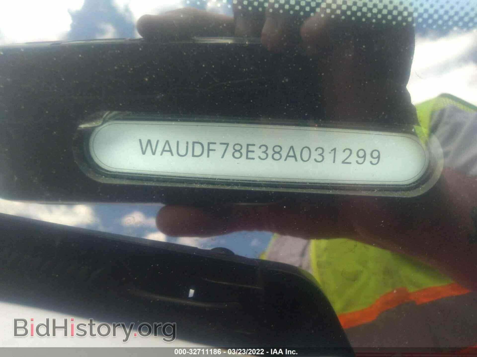 2008 AUDI A4 - VIN: WAUDF78E38A031299 - Фото 9