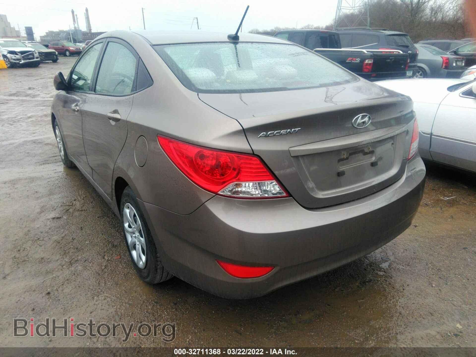 2014 HYUNDAI ACCENT - VIN: KMHCT4AE5EU663226 - Фото 3