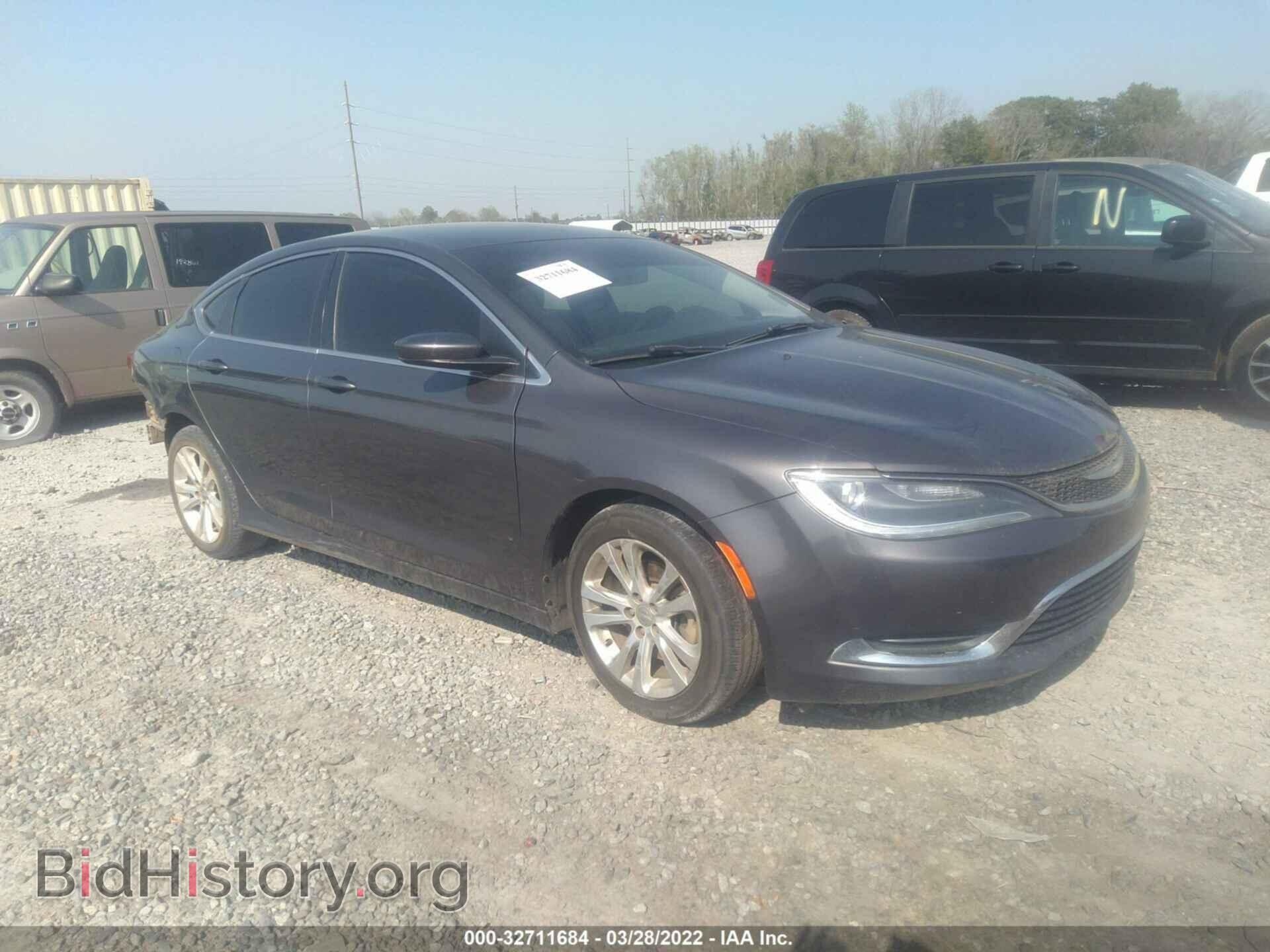 Фотография 1C3CCCAB9GN142628 - CHRYSLER 200 2016
