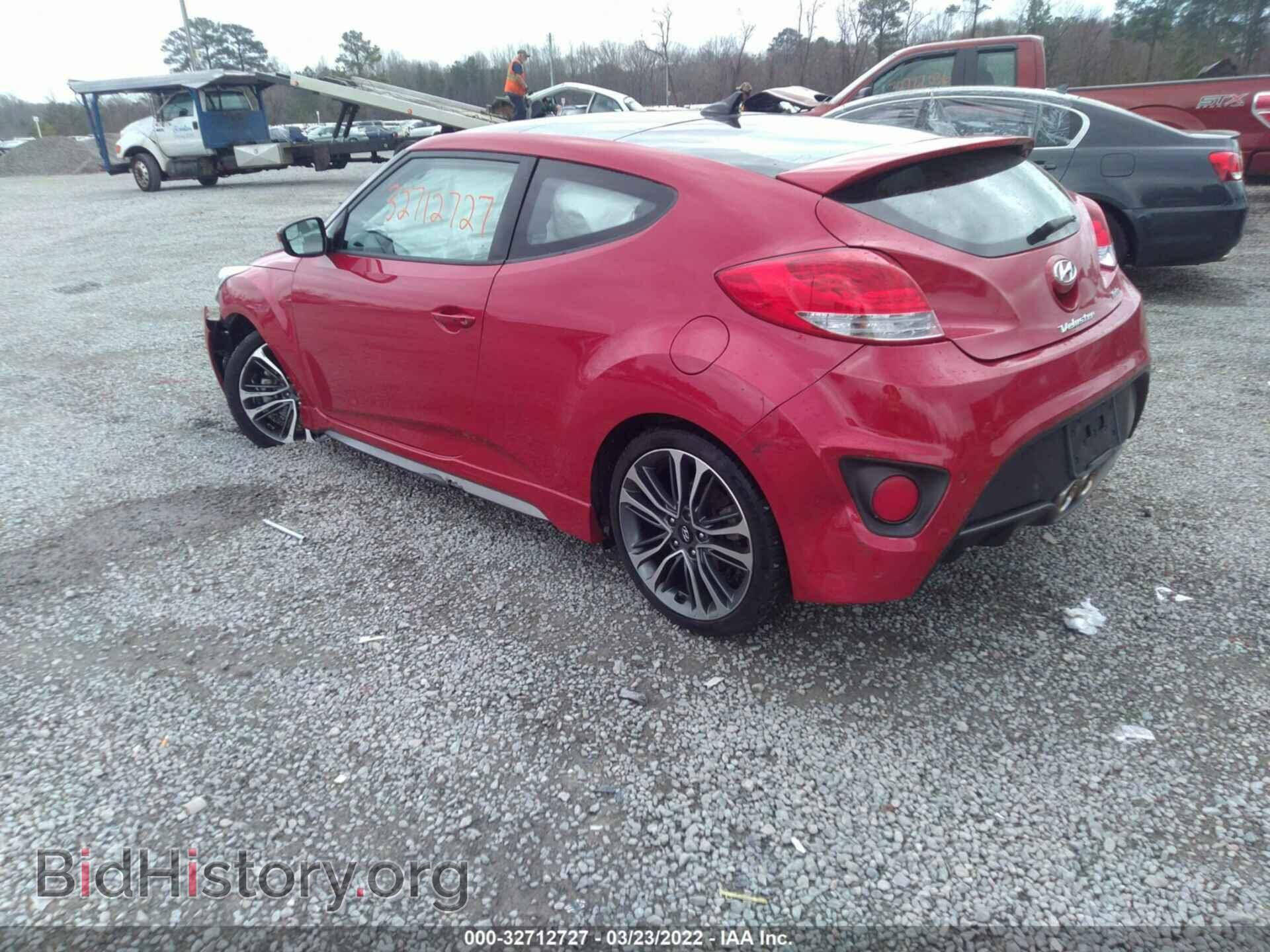 2016 HYUNDAI VELOSTER - VIN: KMHTC6AE5GU286783 - Фото 3