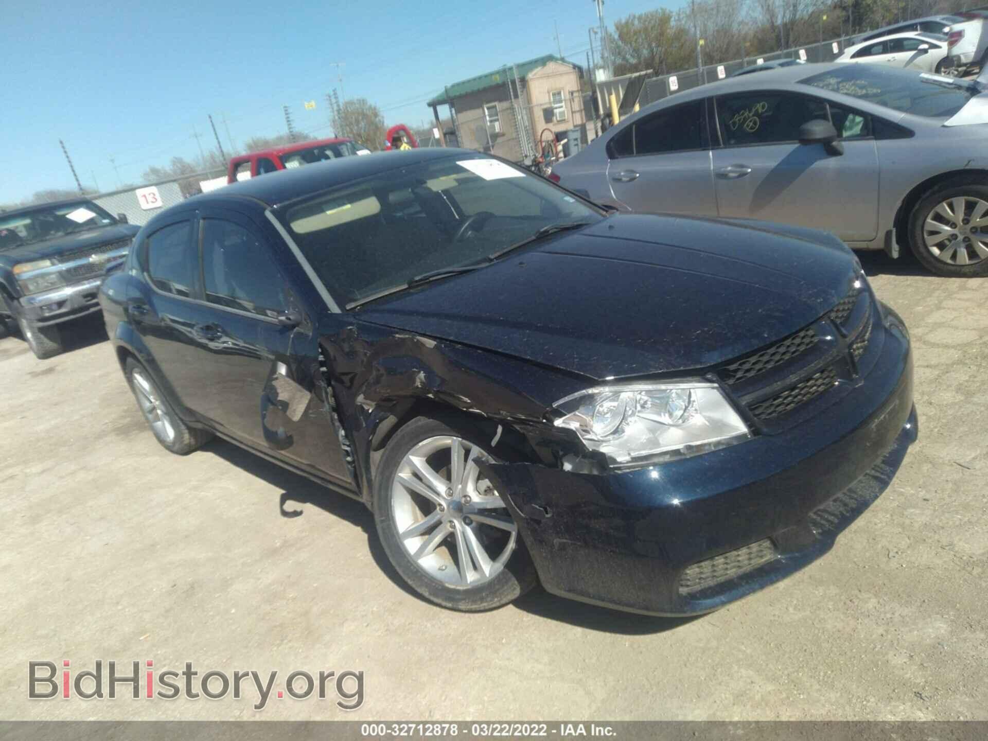 Фотография 1C3CDZAG2DN769310 - DODGE AVENGER 2013