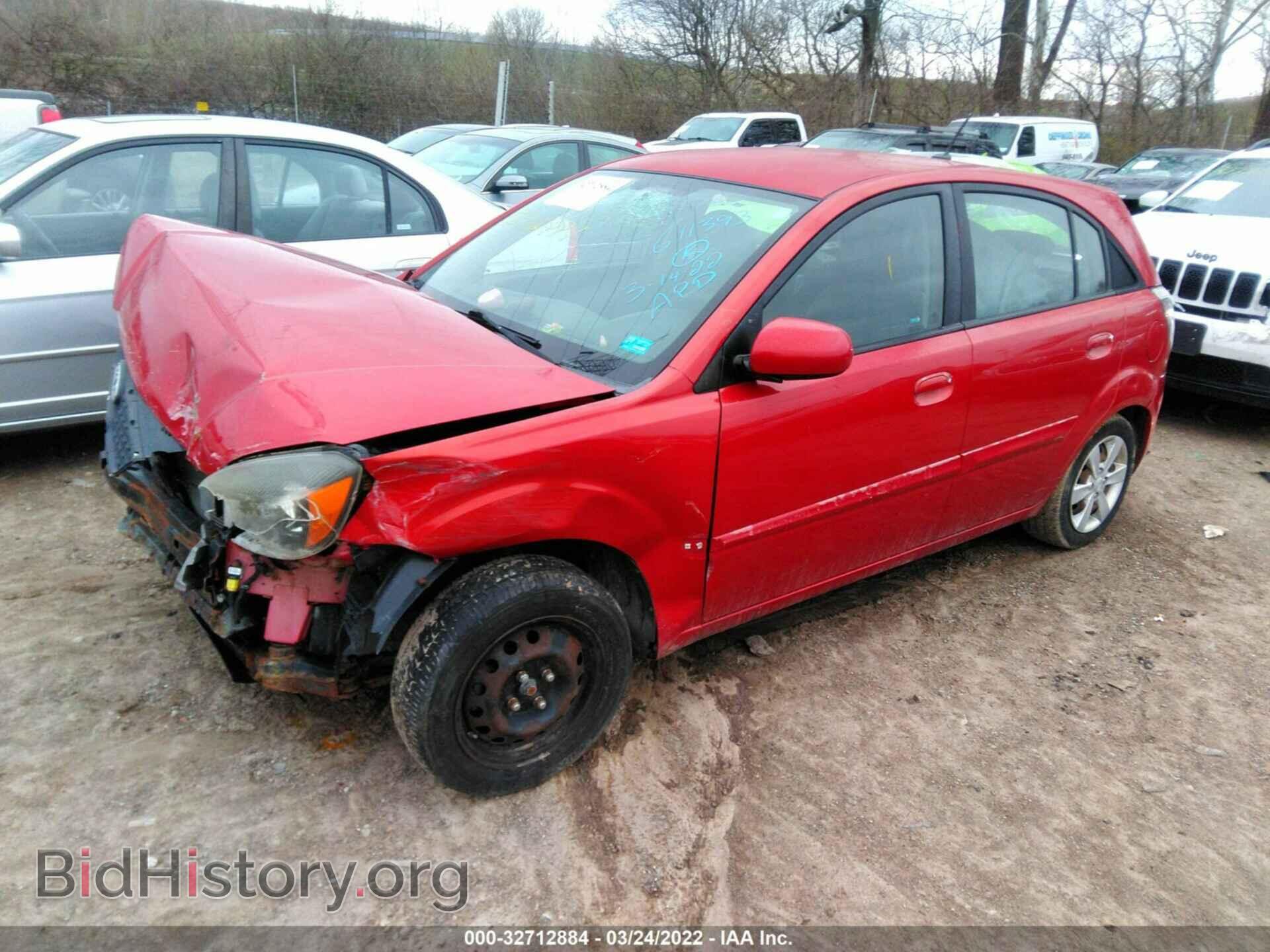 2011 KIA RIO - VIN: KNADH5A39B6748209 - Фото 2
