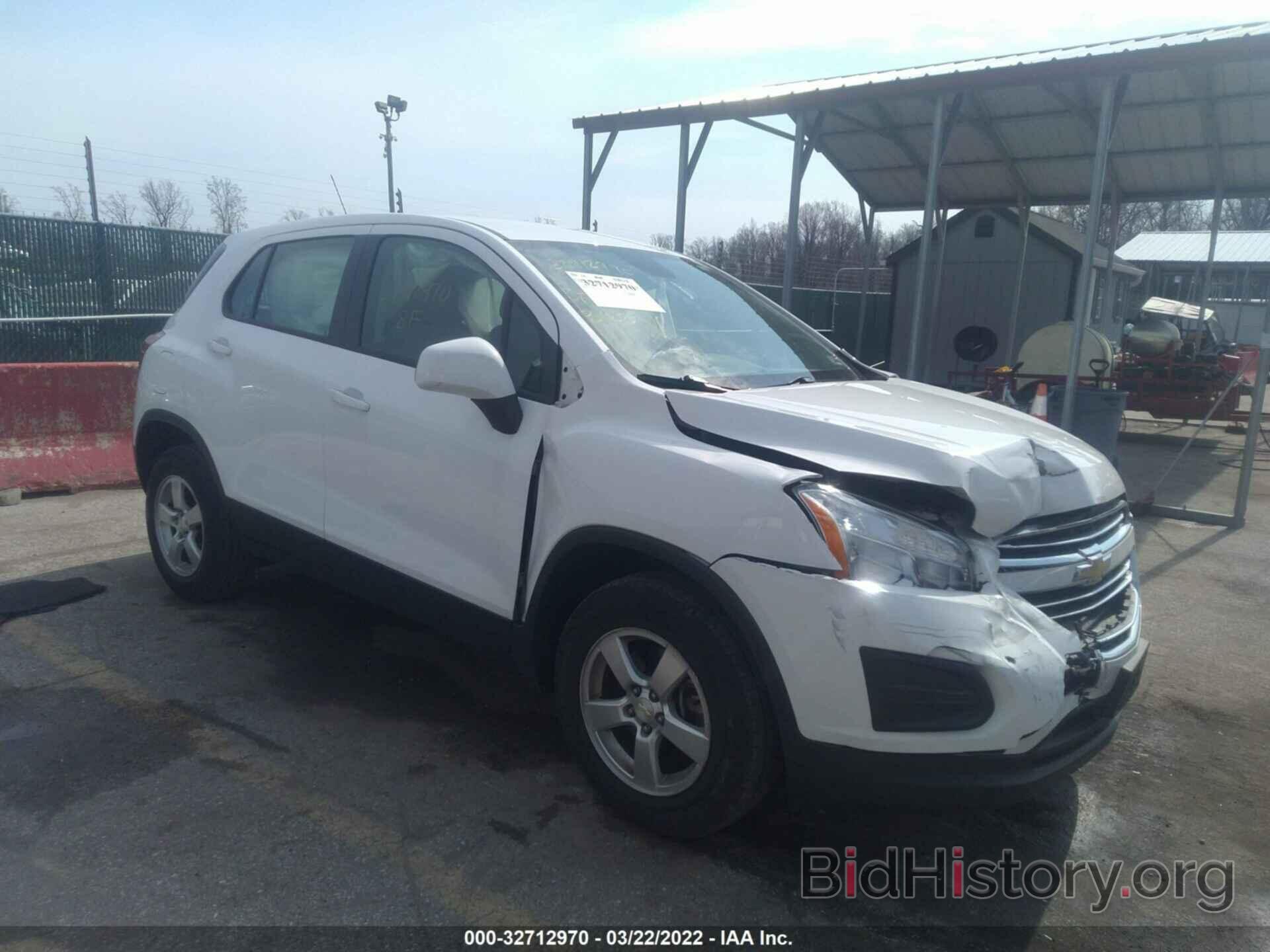 Фотография KL7CJPSB8FB203455 - CHEVROLET TRAX 2015