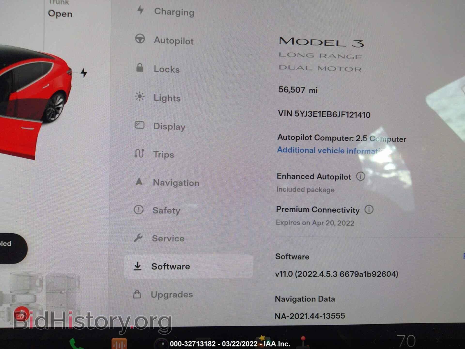 2018 TESLA MODEL 3 - VIN: 5YJ3E1EB6JF121410 - Фото 7