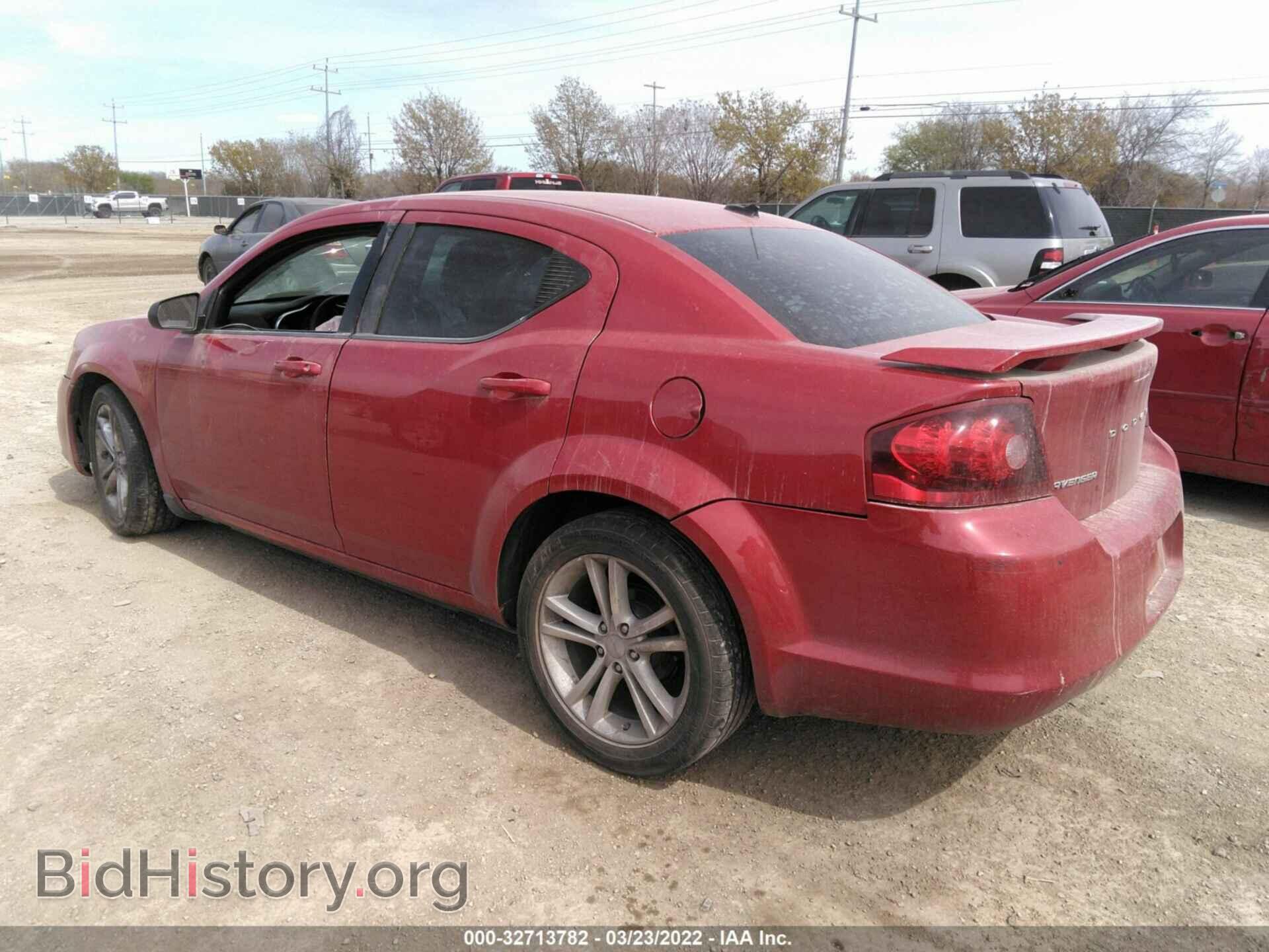 2013 DODGE AVENGER - VIN: 1C3CDZAG4DN531278 - Фото 3