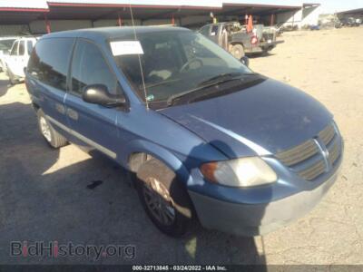 2007 Dodge CARAVAN SE, синий — VIN 1D4GP25B17B214819, IAAI