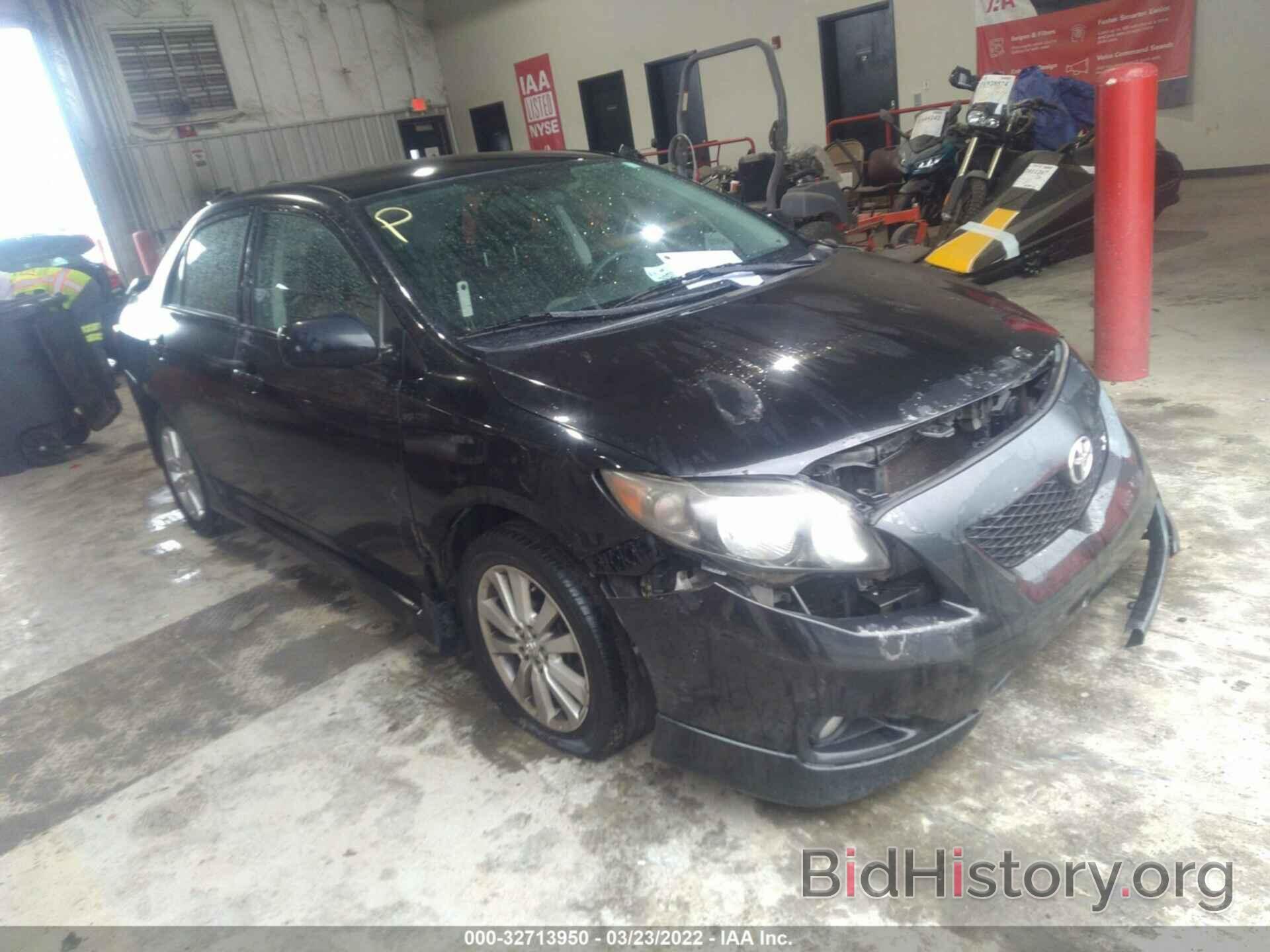 Photo 2T1BU40E59C159079 - TOYOTA COROLLA 2009