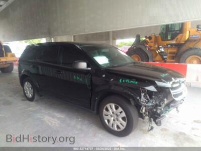 2014 Dodge JOURNEY American Value PKG, черный — VIN 3C4PDCAB2ET198188, IAAI