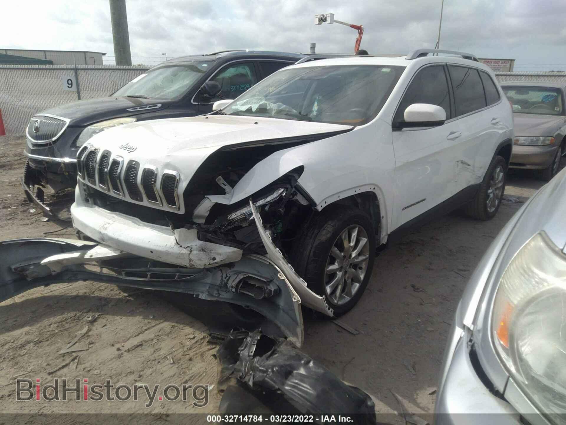 2014 JEEP CHEROKEE - VIN: 1C4PJLDS1EW292836 - Фото 2
