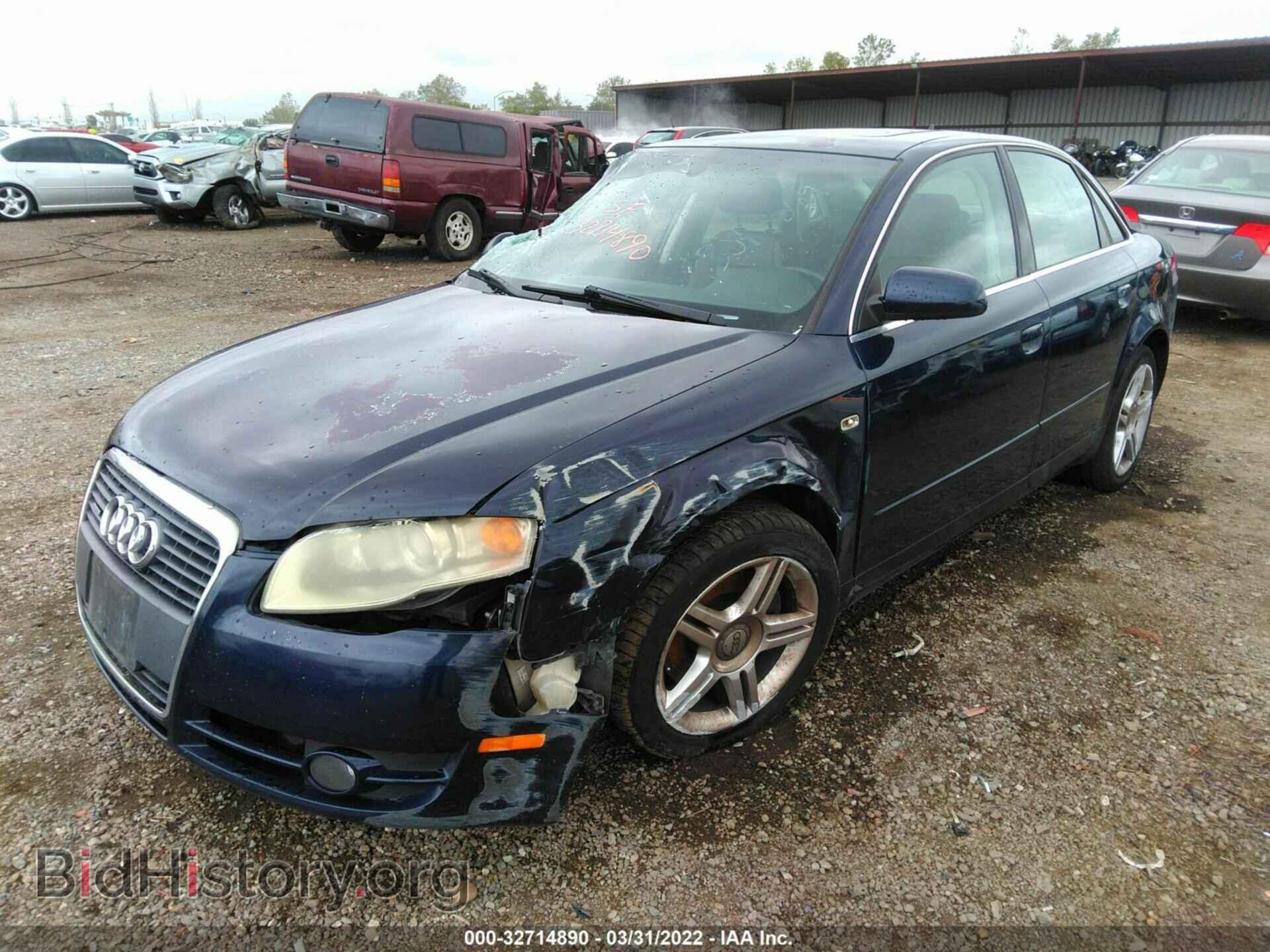 2006 AUDI A4 - VIN: WAUDF78E16A245737 - Фото 2