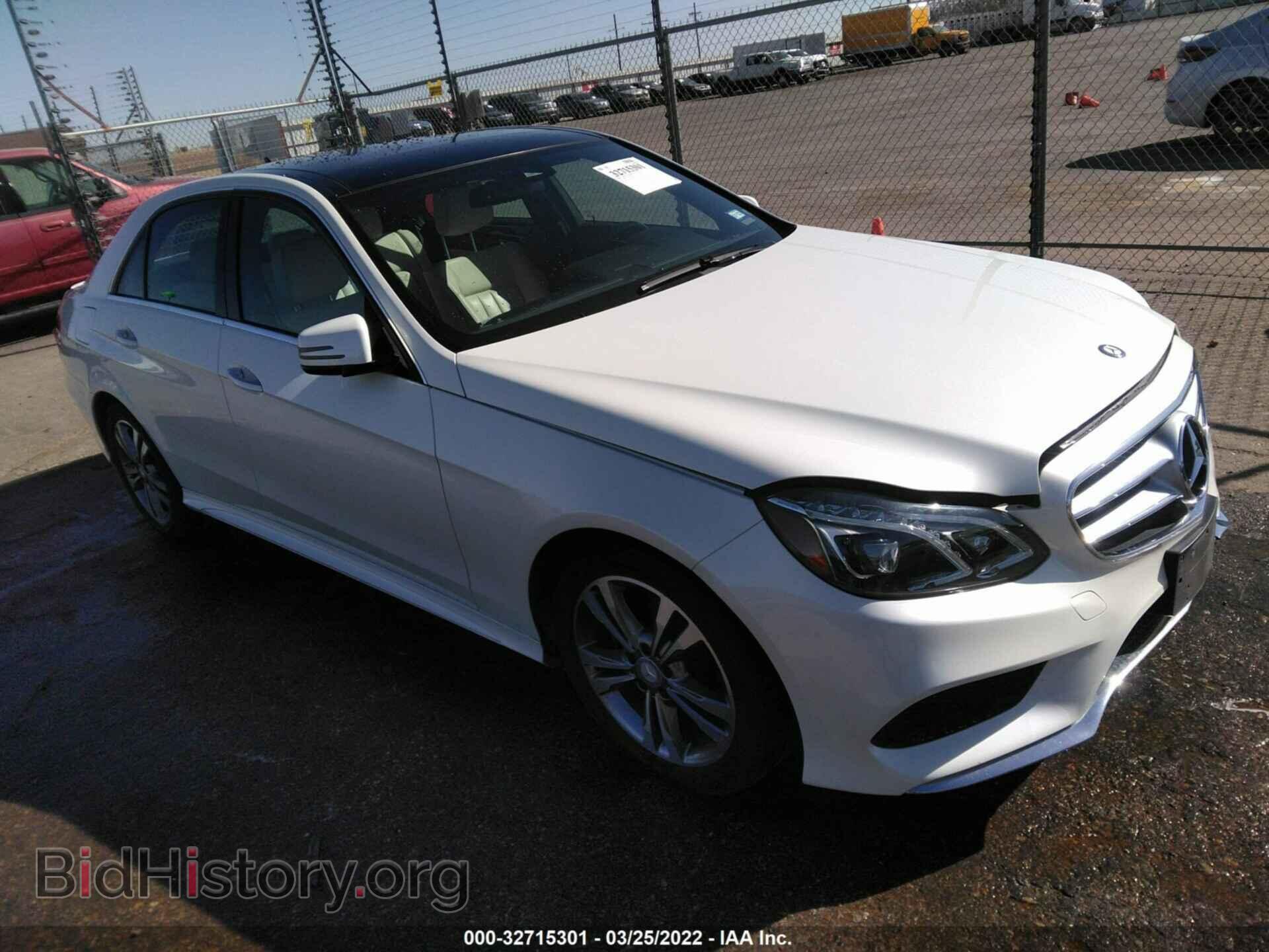 Photo WDDHF0EB3EA875687 - MERCEDES-BENZ E-CLASS 2014