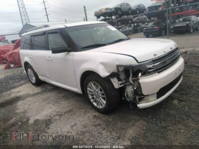 2013 Ford FLEX SEL, белый — VIN 2FMGK5C84DBD23247, IAAI