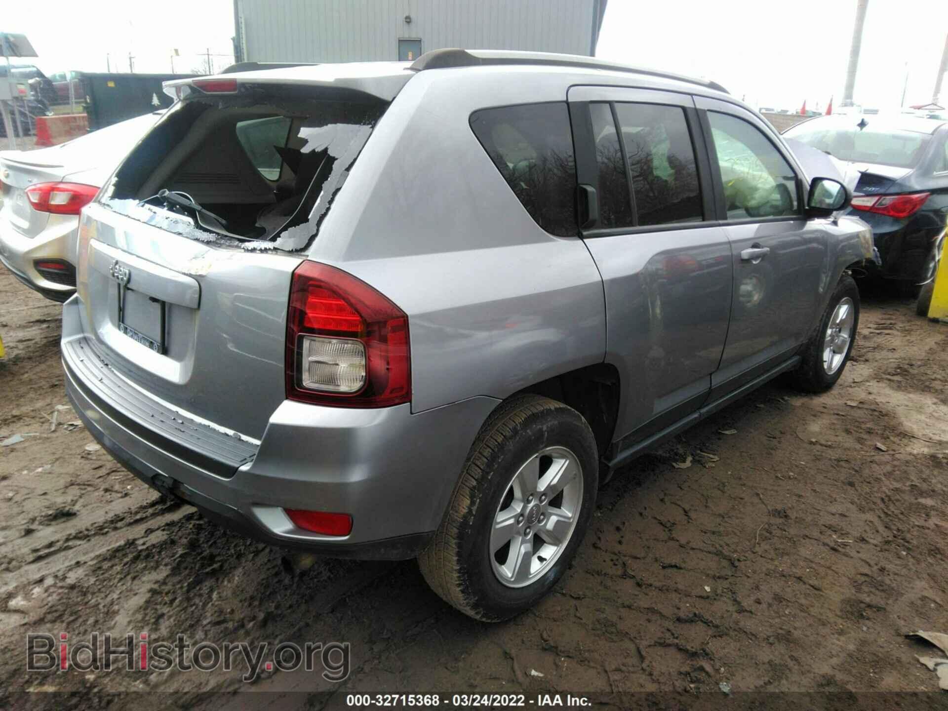 2015 JEEP COMPASS - VIN: 1C4NJCBA6FD325795 - Фото 4