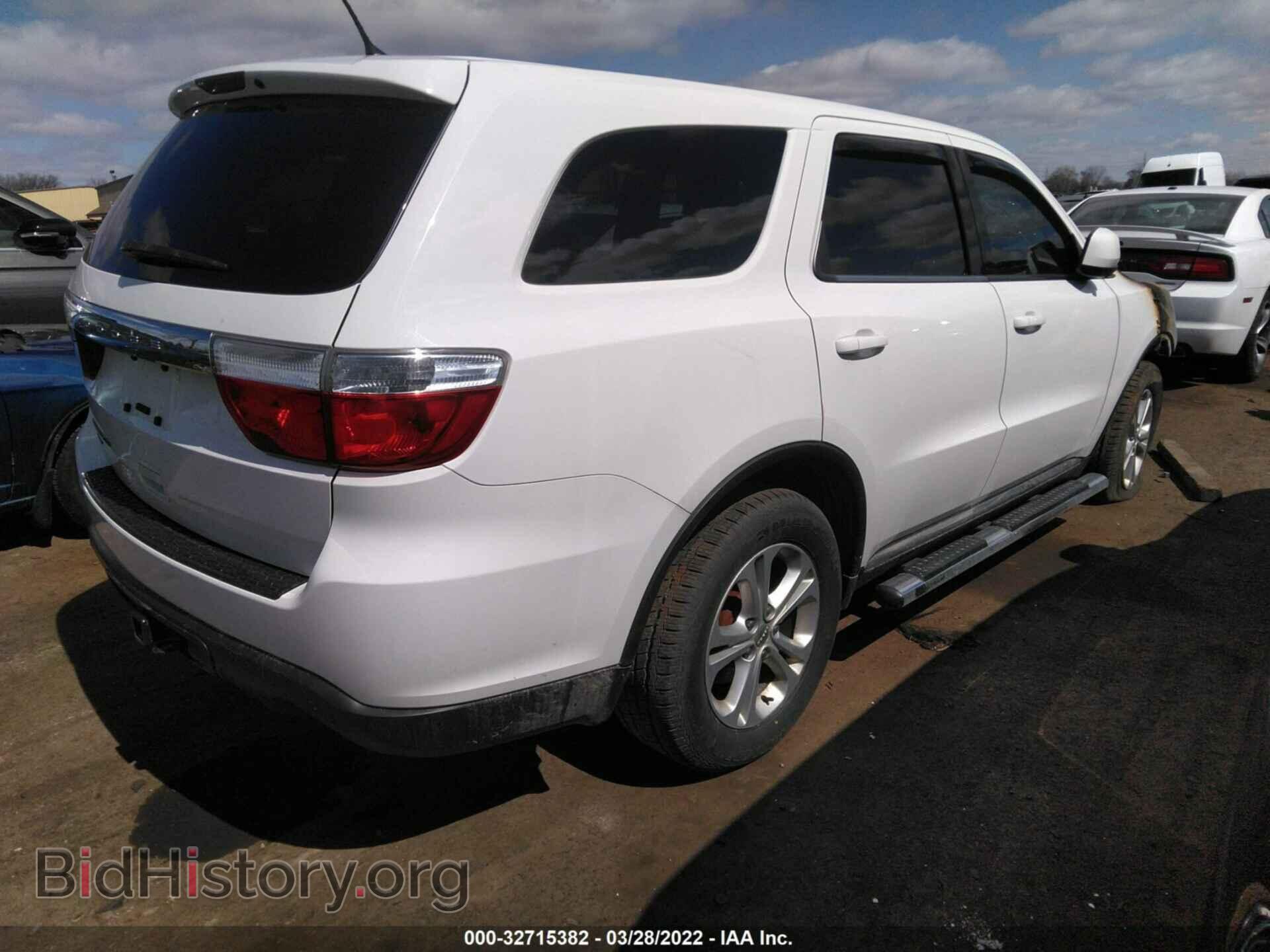 2013 DODGE DURANGO - VIN: 1C4RDJAG2DC551418 - Фото 4