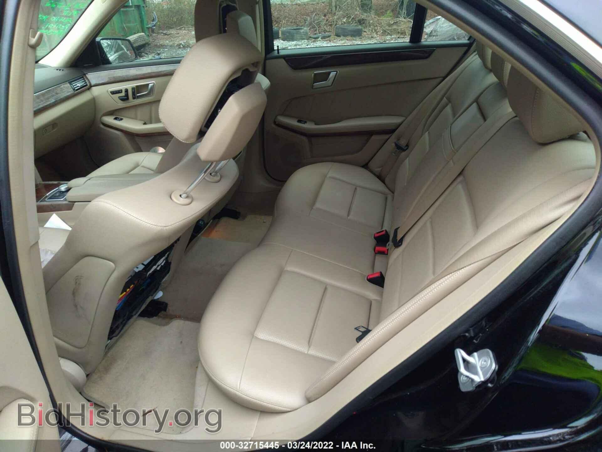 2012 MERCEDES-BENZ E-CLASS - VIN: WDDHF5KB3CA547779 - Фото 8