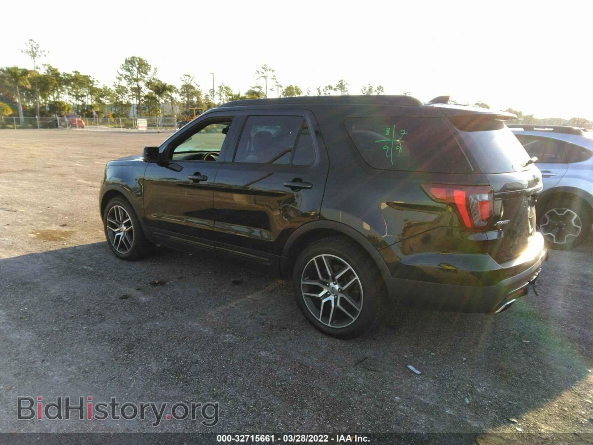 2017 FORD EXPLORER - VIN: 1FM5K8GT5HGC74243 - Фото 3