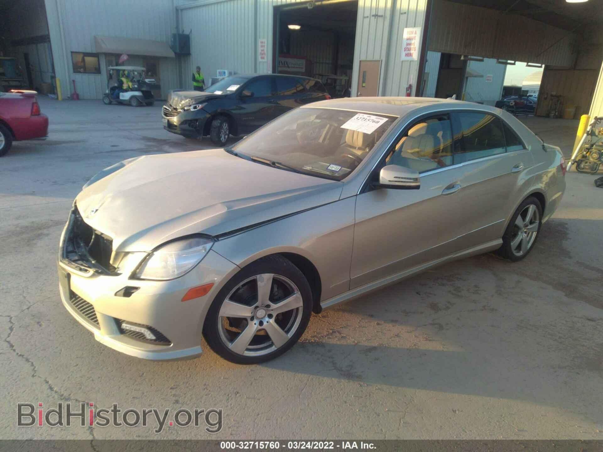 2010 MERCEDES-BENZ E-CLASS - VIN: WDDHF5GBXAA057314 - Фото 2