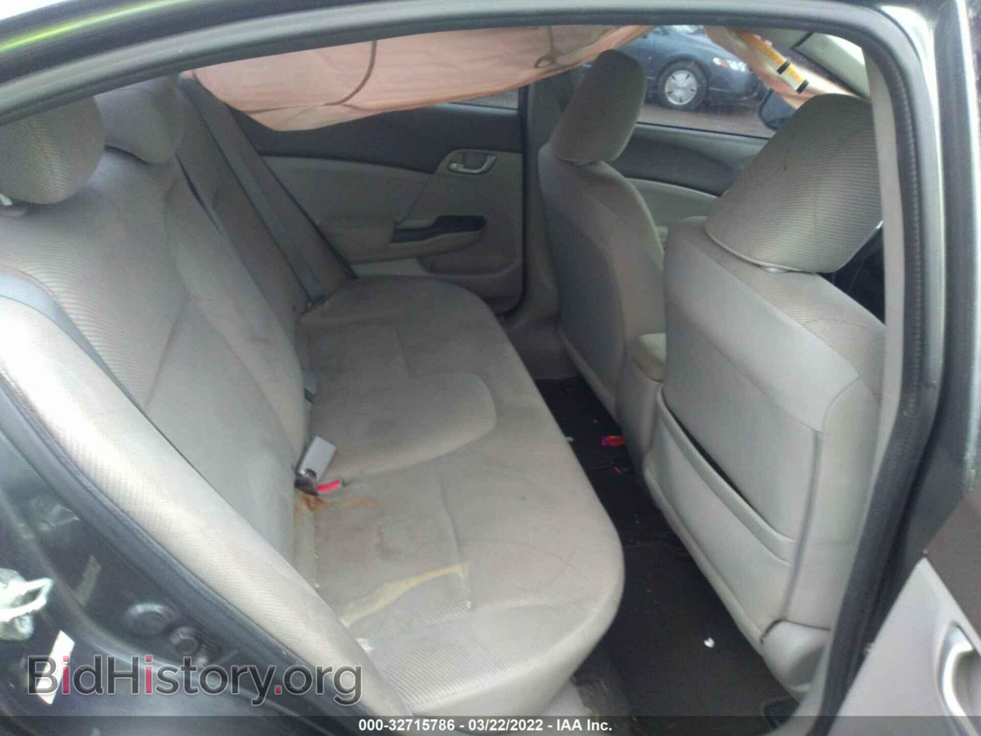 2012 HONDA CIVIC SDN - VIN: 19XFB2E54CE064462 - Фото 8