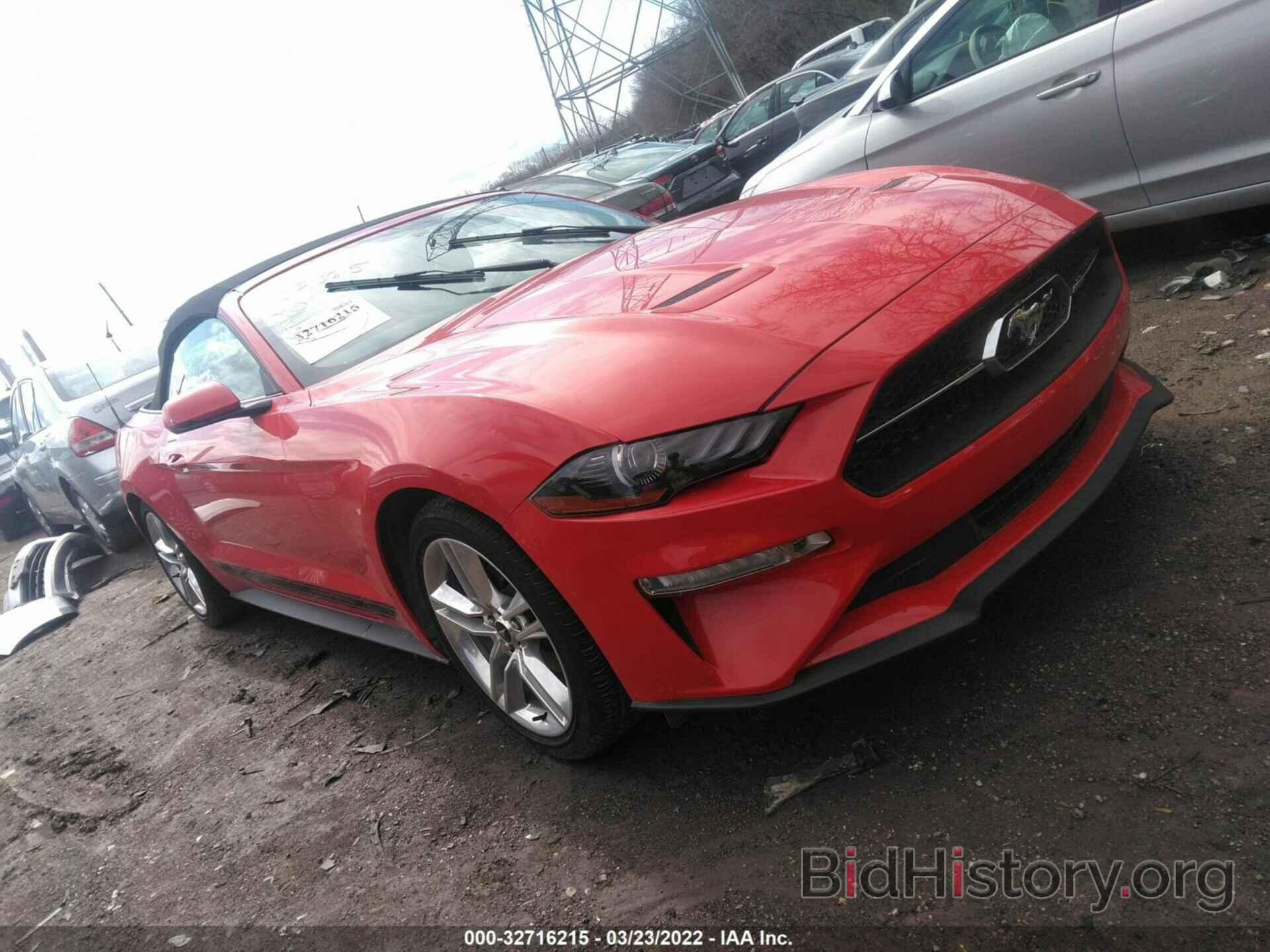 Photo 1FATP8UH0J5175365 - FORD MUSTANG 2018