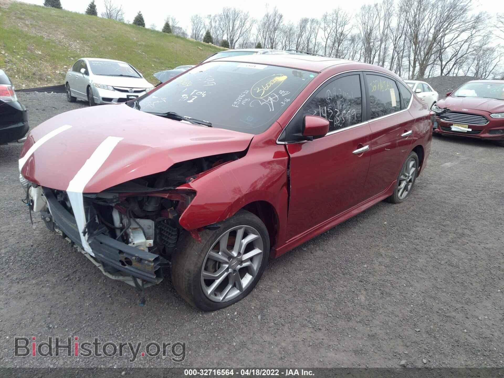 2014 NISSAN SENTRA - VIN: 3N1AB7AP1EY288632 - Фото 2