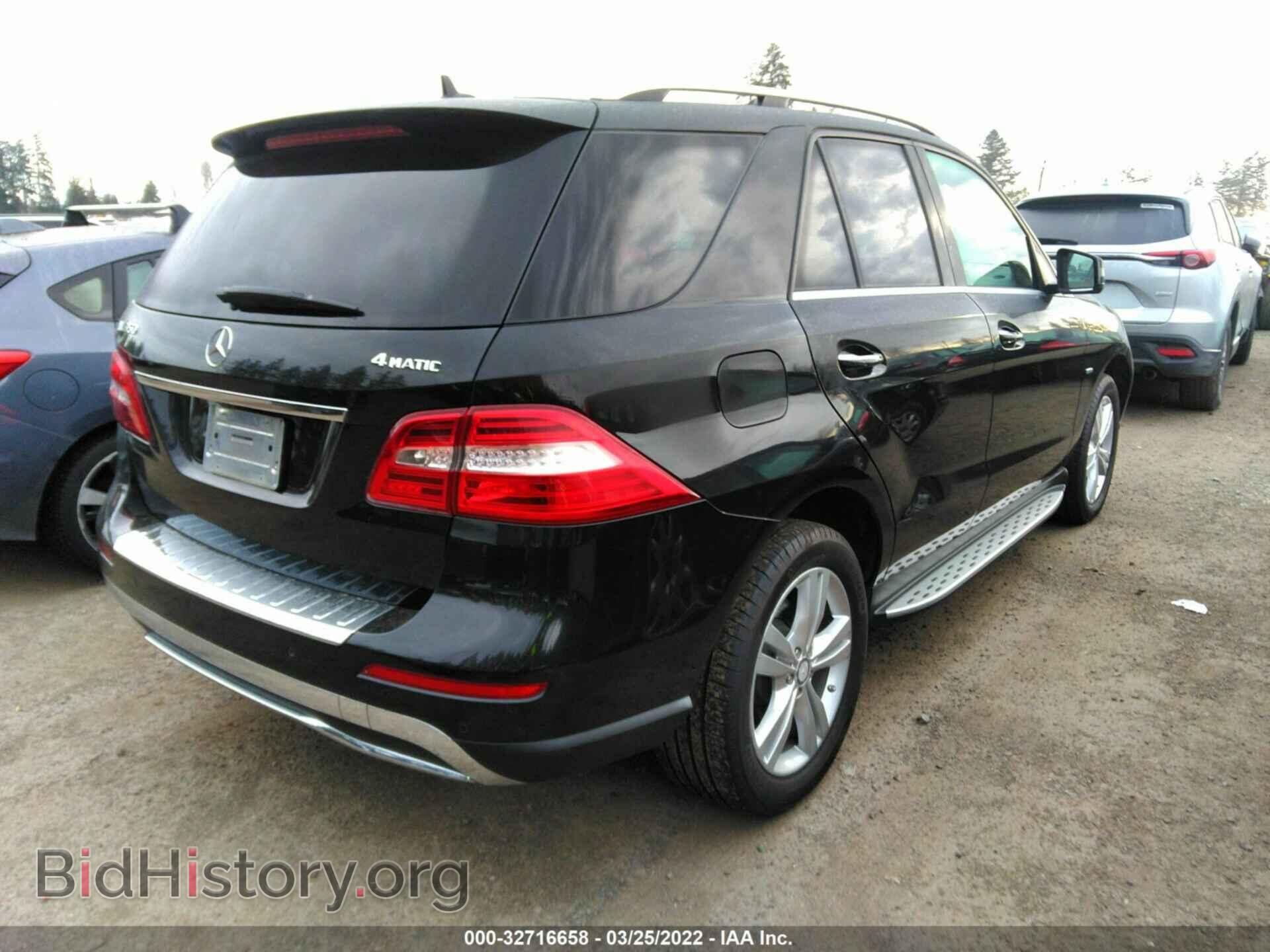 2012 MERCEDES-BENZ M-CLASS - VIN: 4JGDA5HB7CA024761 - Фото 4