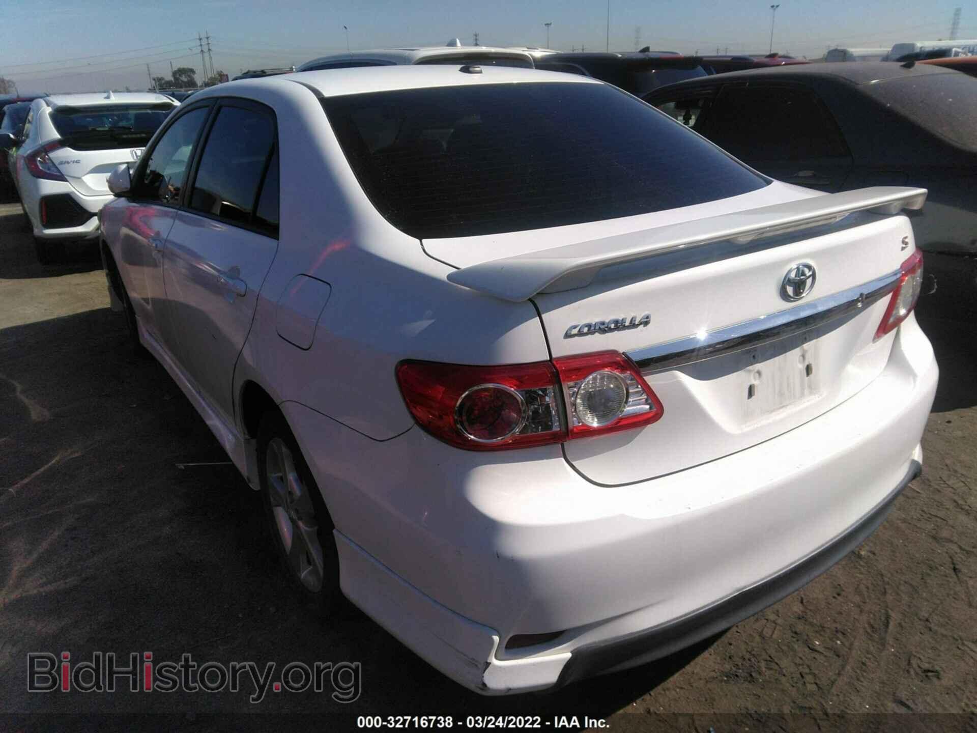 2011 TOYOTA COROLLA - VIN: 2T1BU4EEXBC721332 - Фото 3