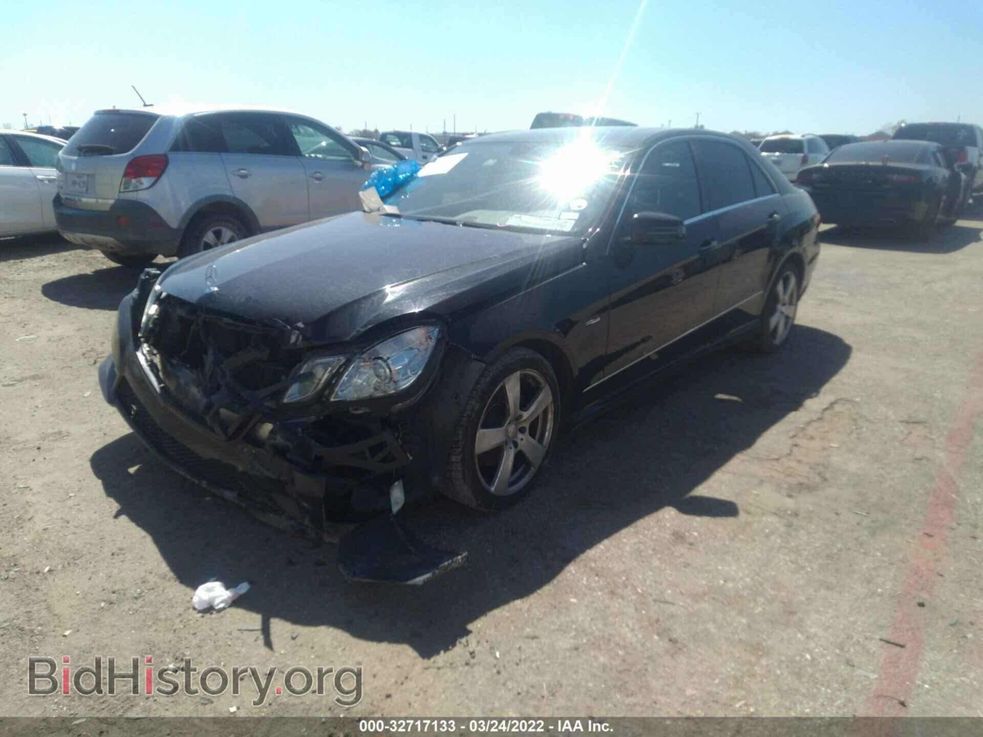 2012 MERCEDES-BENZ E-CLASS - VIN: WDDHF5KBXCA614362 - Фото 2