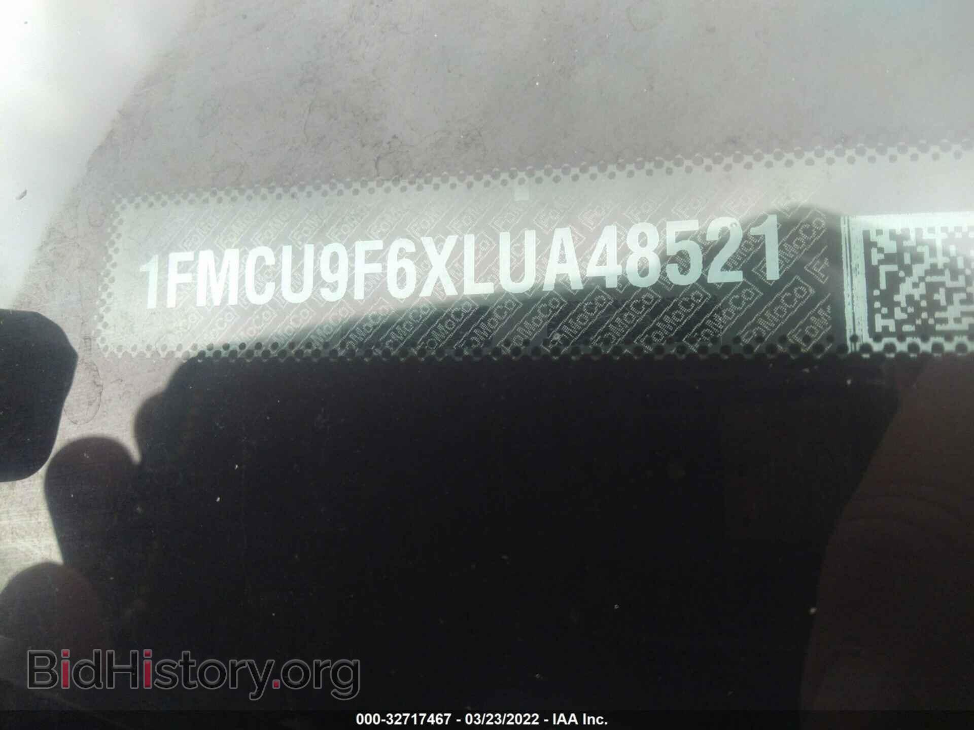 2020 FORD ESCAPE - VIN: 1FMCU9F6XLUA48521 - Photo 9
