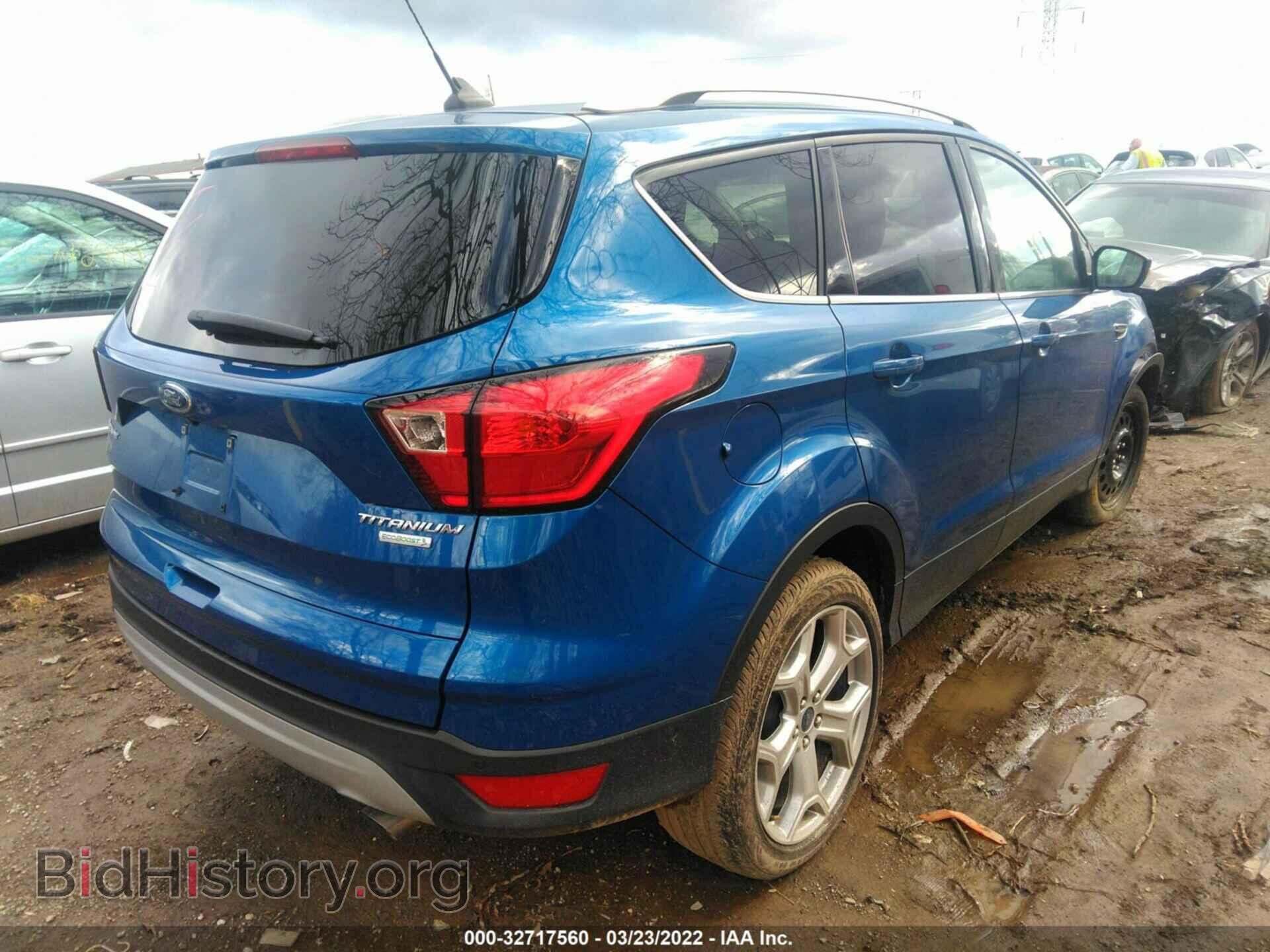2019 FORD ESCAPE - VIN: 1FMCU0J99KUC28746 - Фото 4