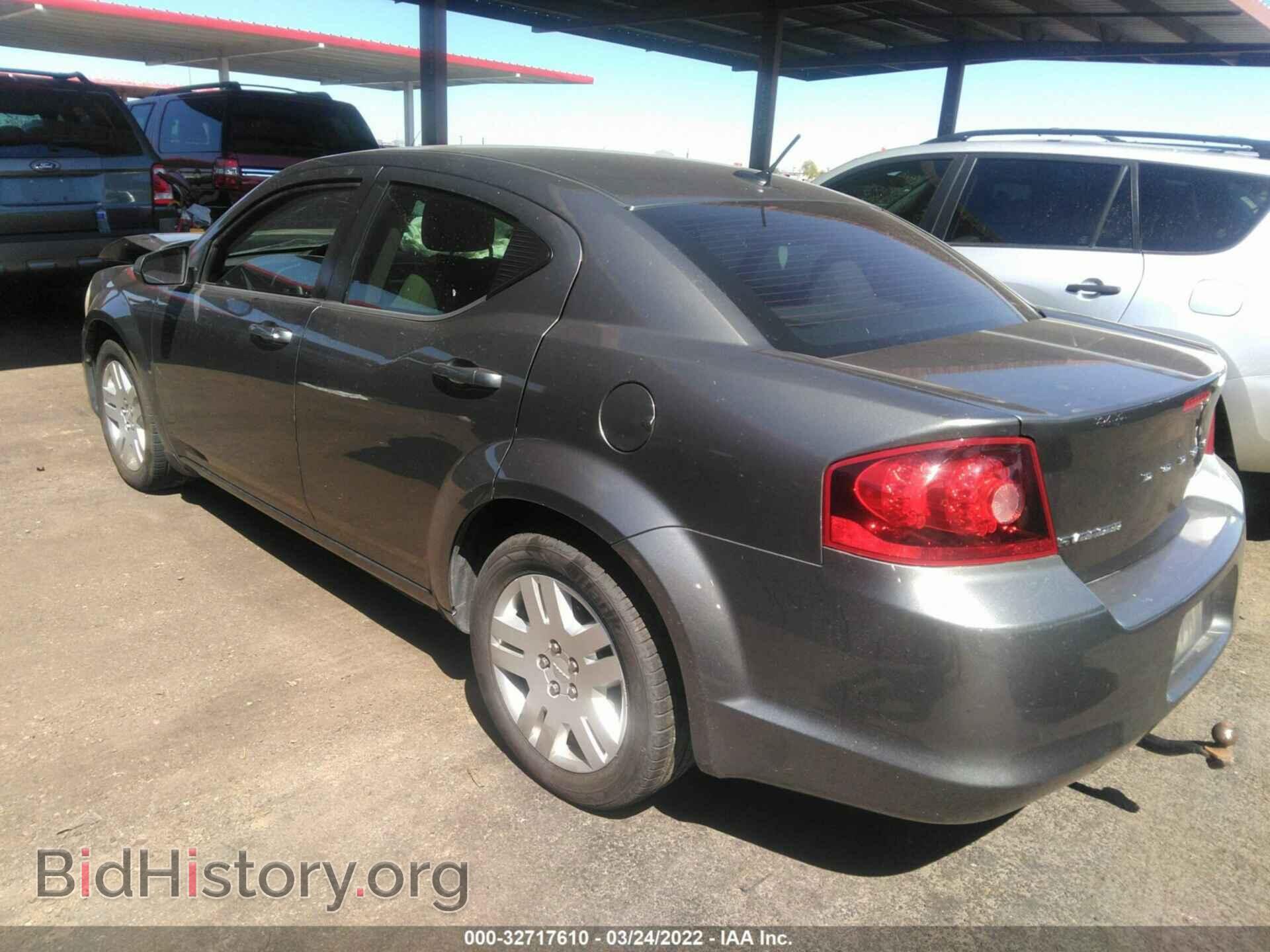 2012 DODGE AVENGER - VIN: 1C3CDZAB8CN252385 - Фото 3