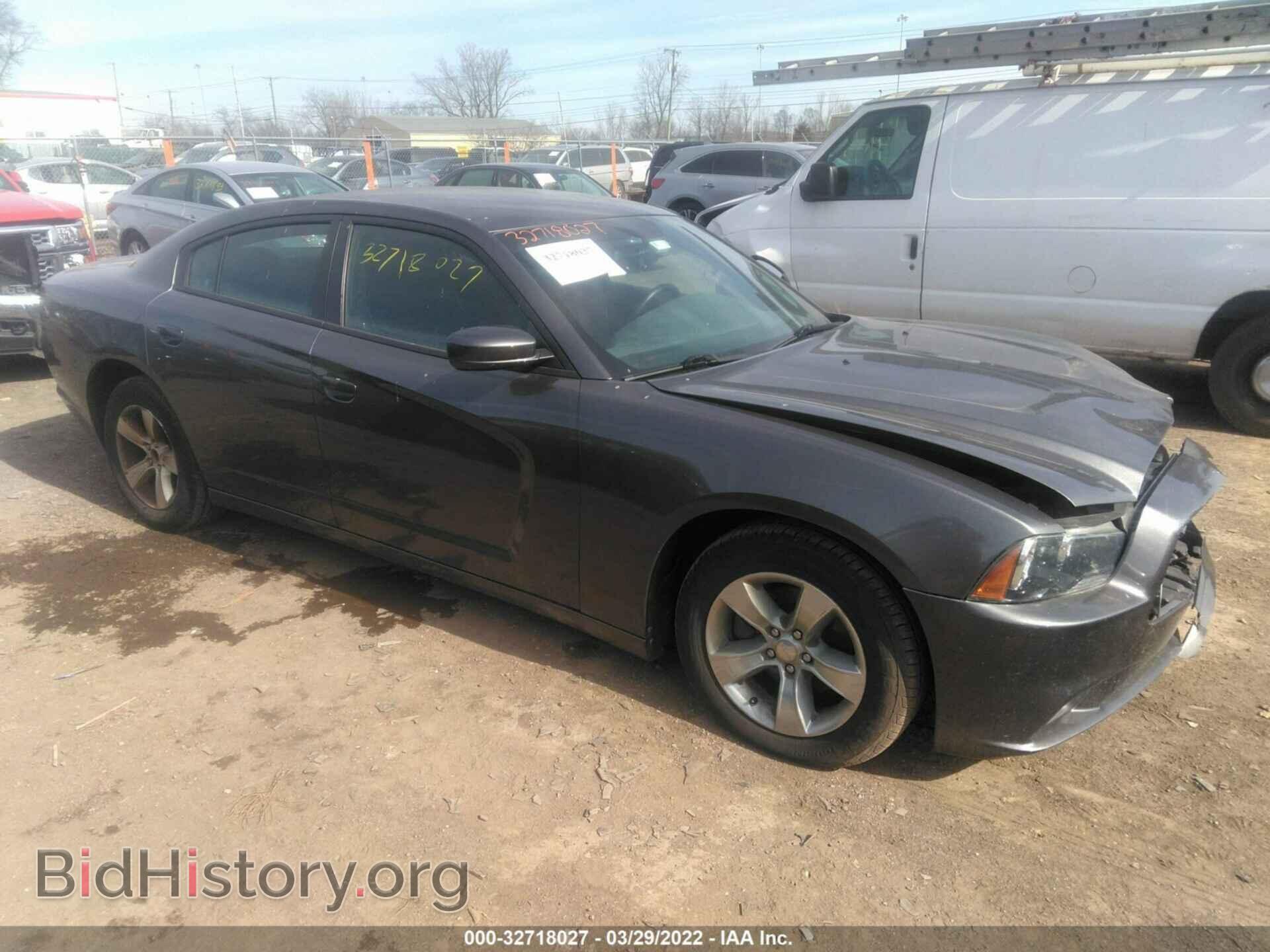 Photo 2C3CDXBG2EH245846 - DODGE CHARGER 2014