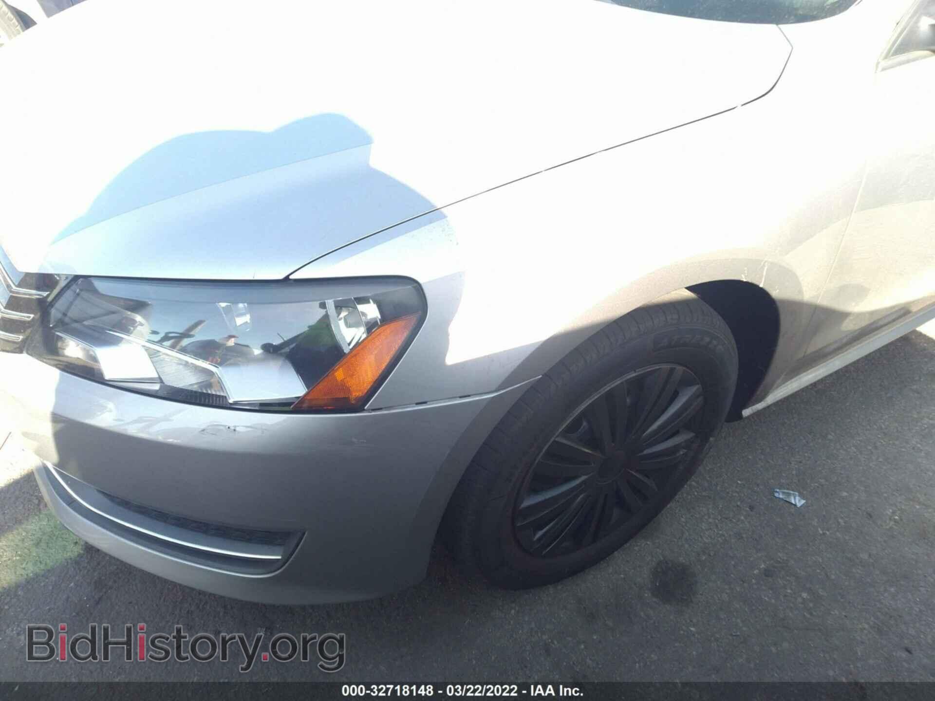 2014 VOLKSWAGEN PASSAT - VIN: 1VWAT7A31EC092980 - Фото 6