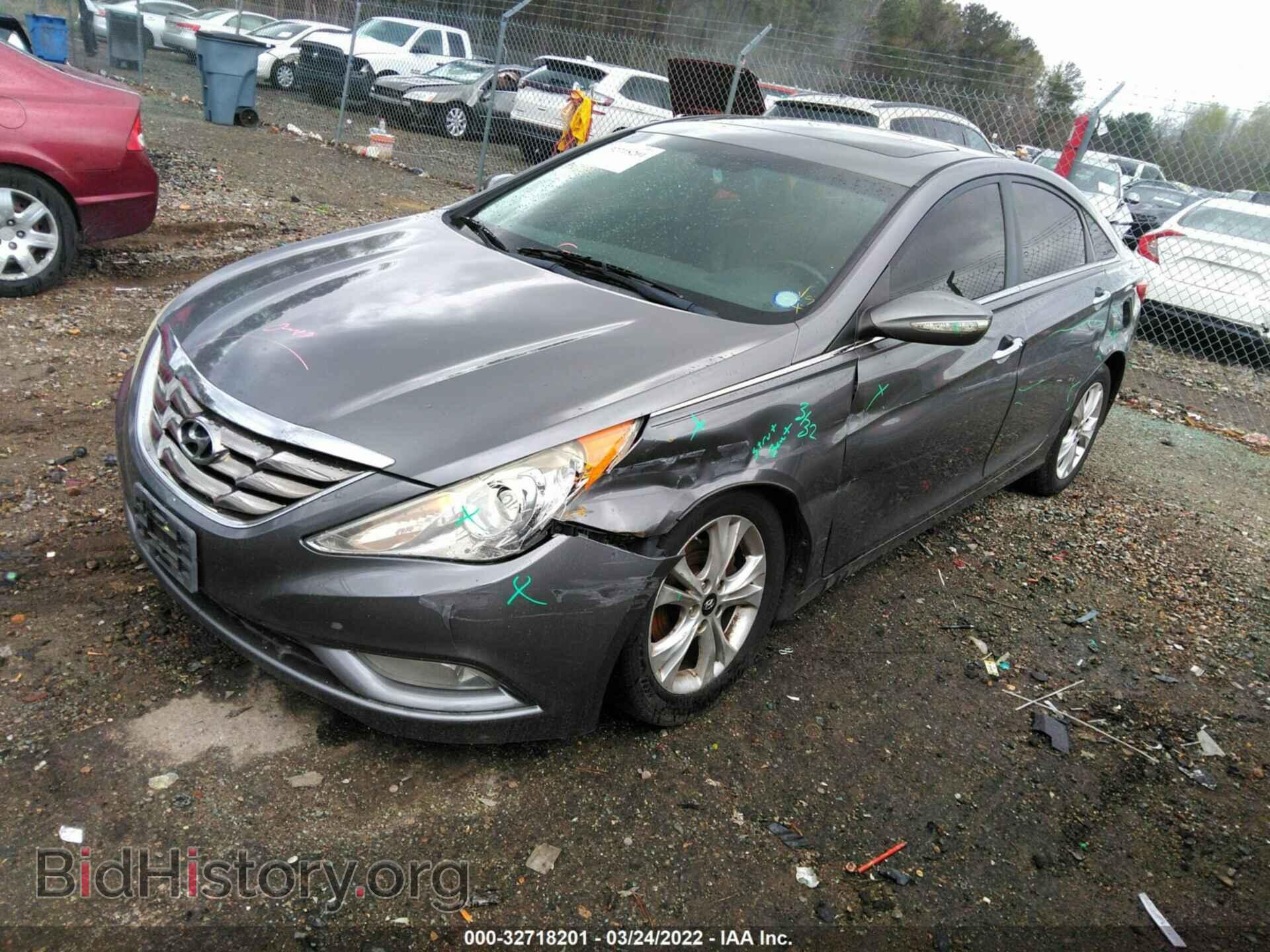 2013 HYUNDAI SONATA - VIN: 5NPEC4AC2DH651877 - Фото 2
